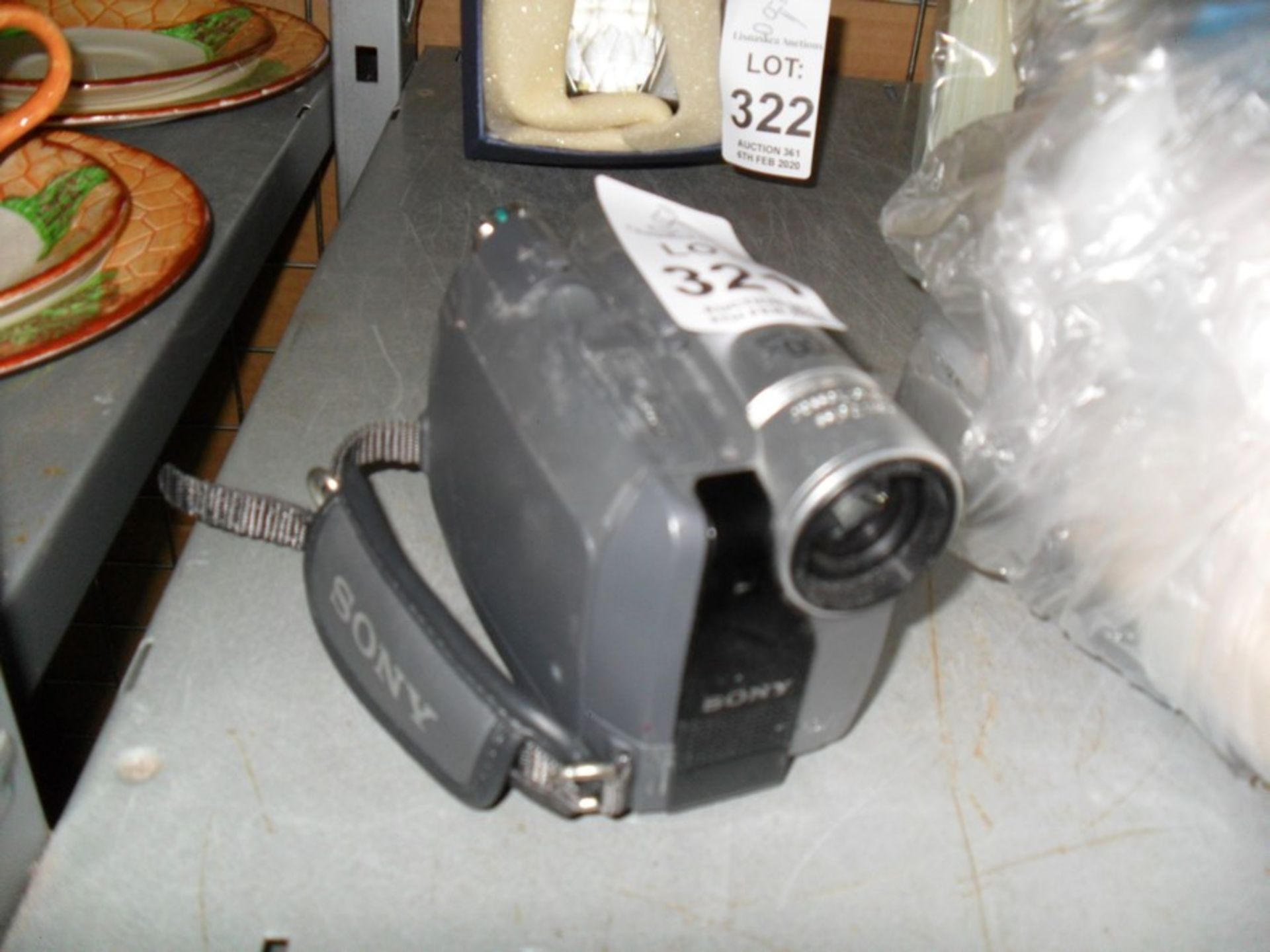 SONY VIDEO CAMERA NO CABLES