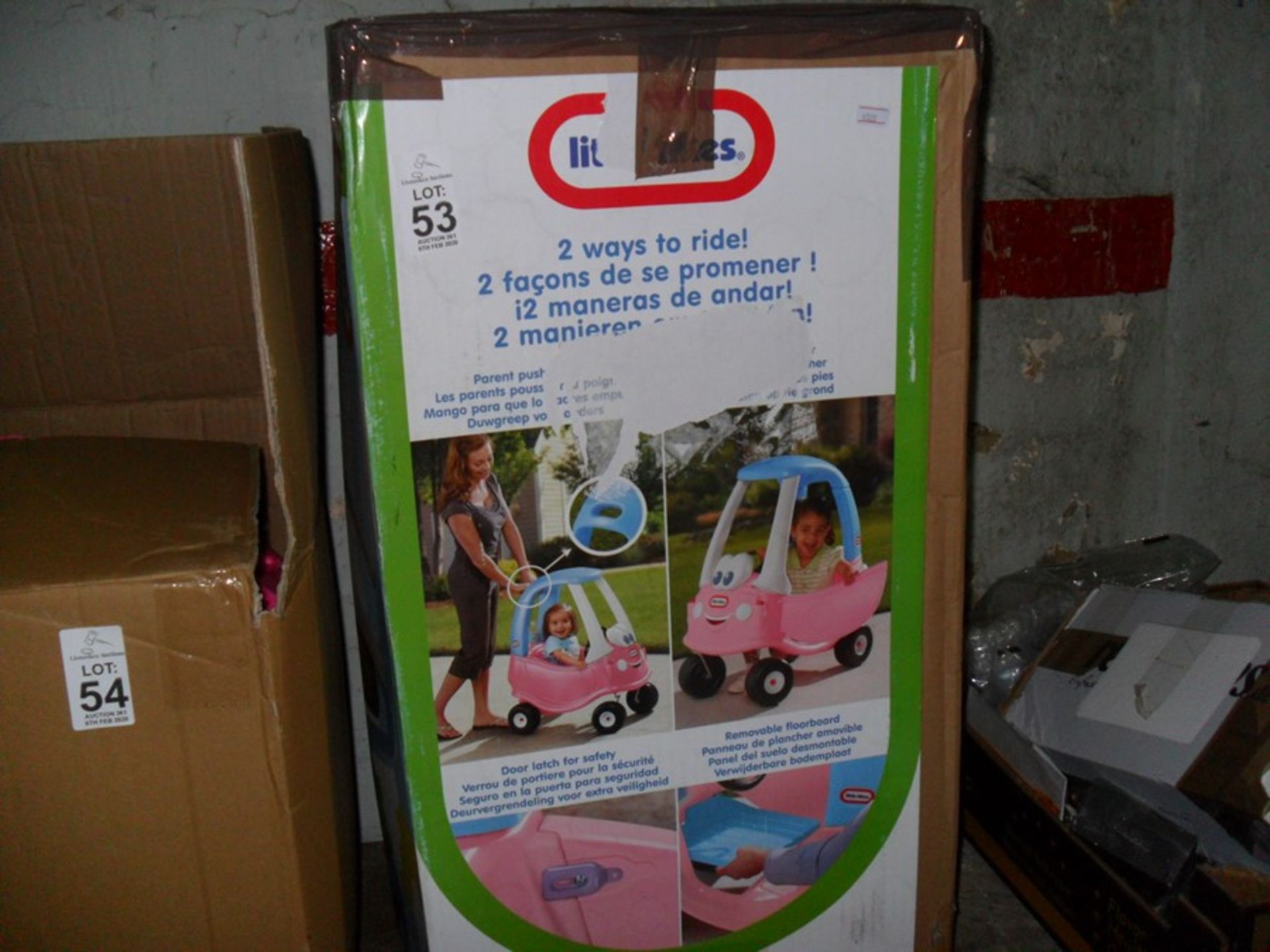 LITTLE TIKES BOXED CAR