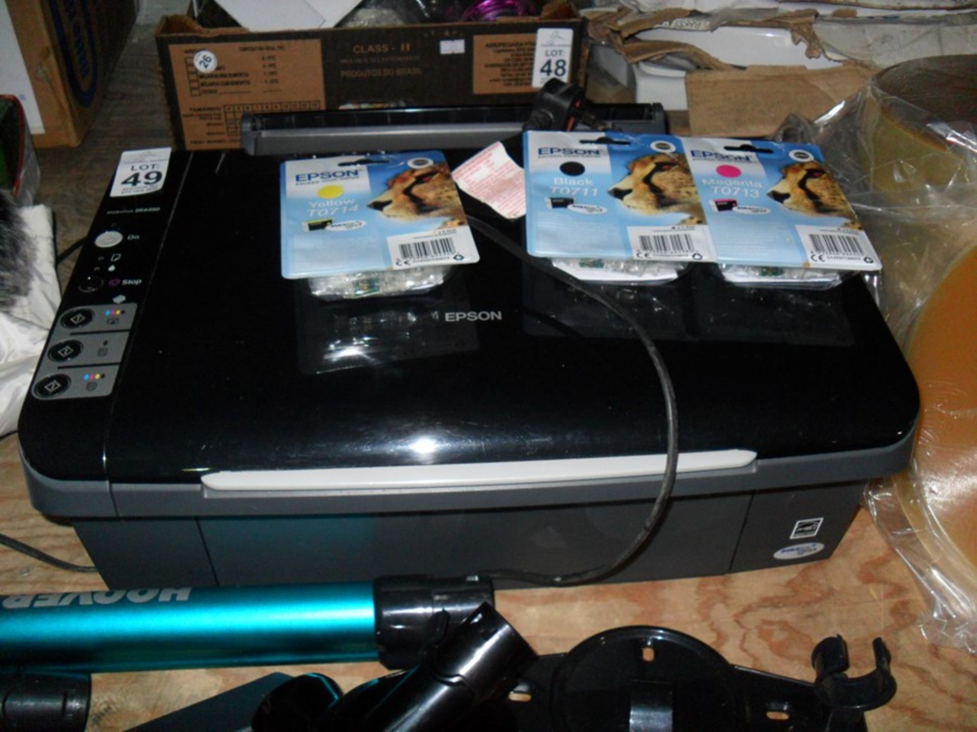 EPSON PRINTER WITH INK CARTRIDGES