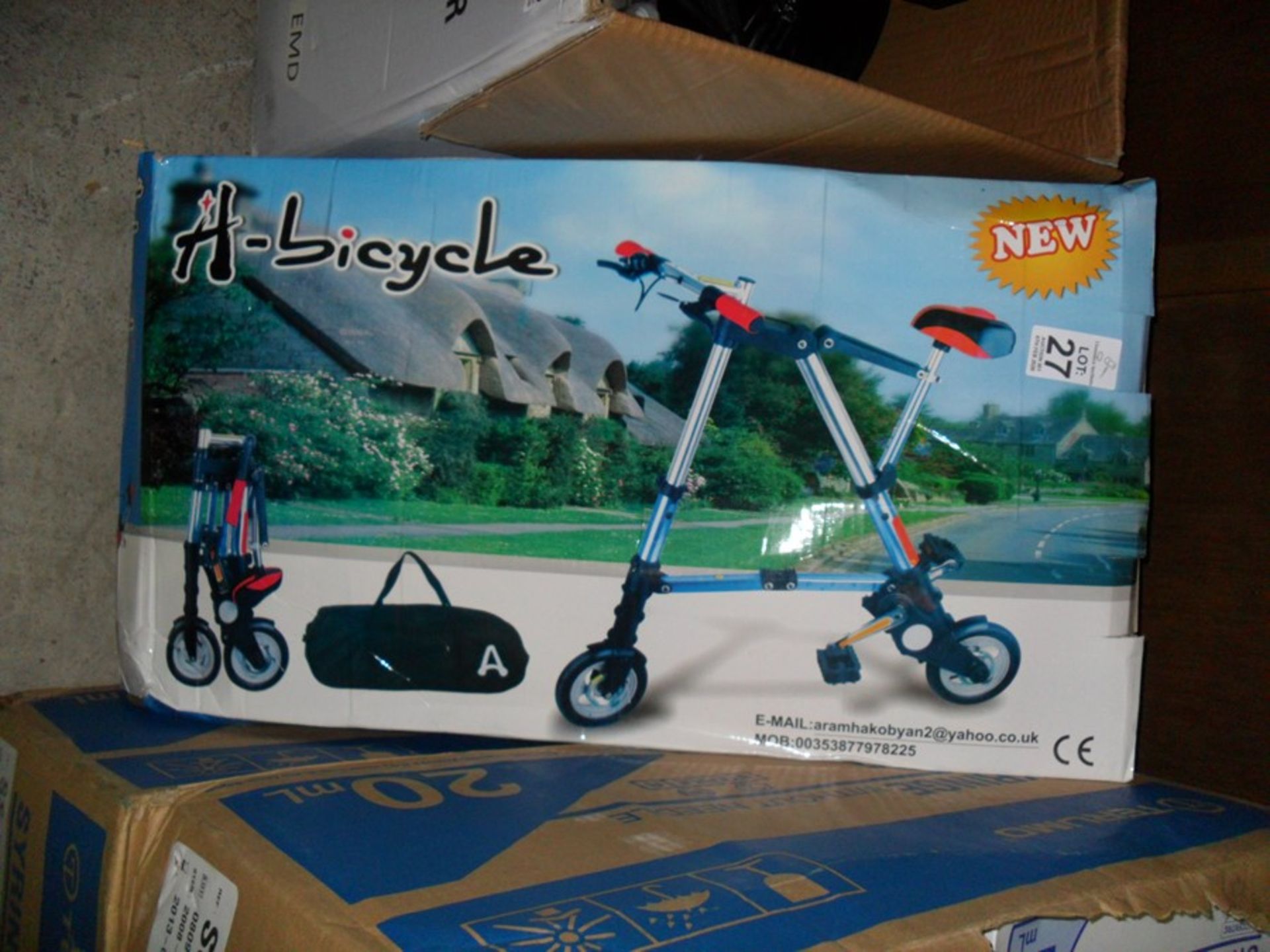 FOLD UP BOXED BICYCLE (EX-SHOP DISPLAY)