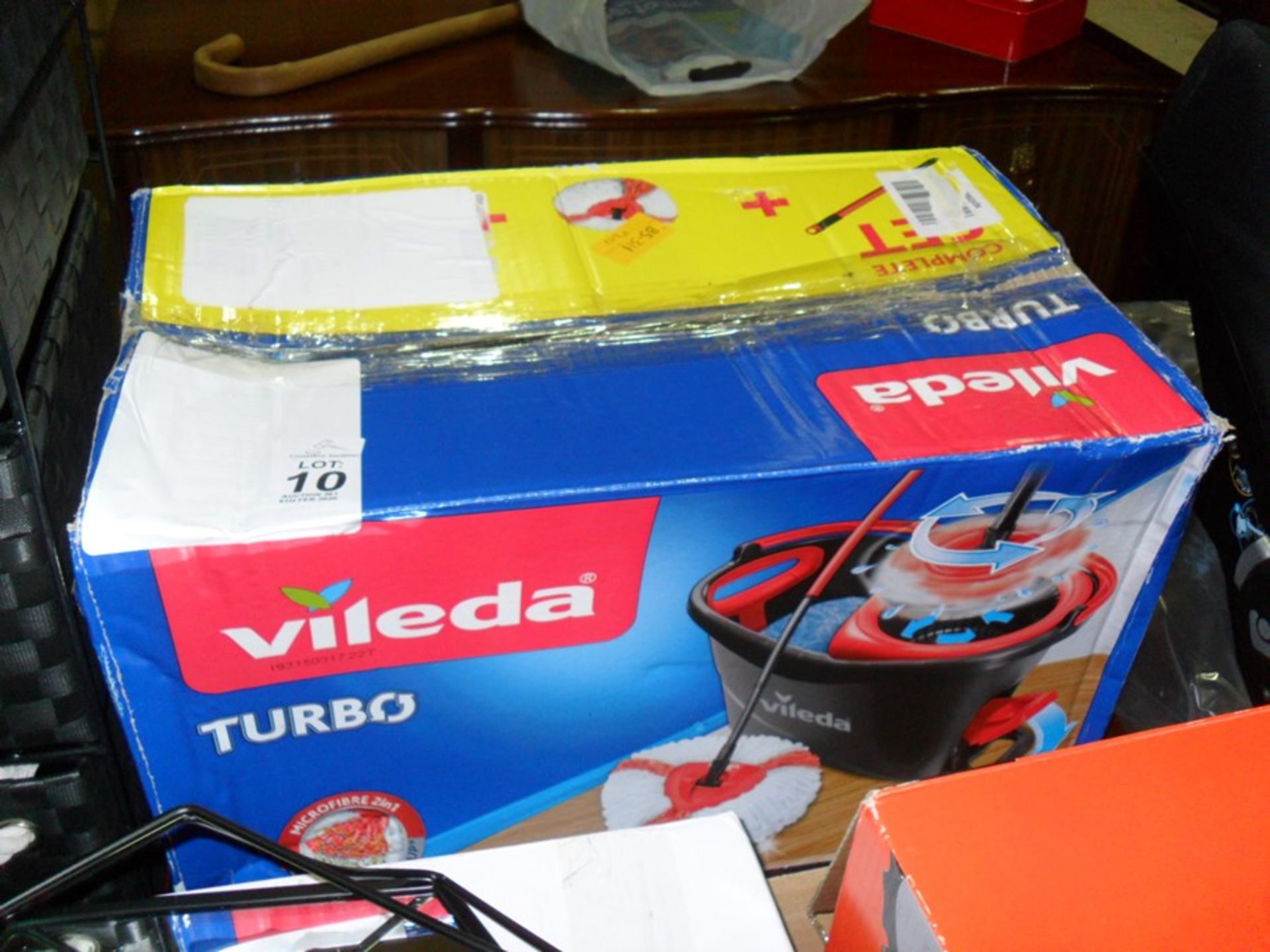 VILEDA TURBO MOP SET BOXED (EX-SHOP DISPLAY)