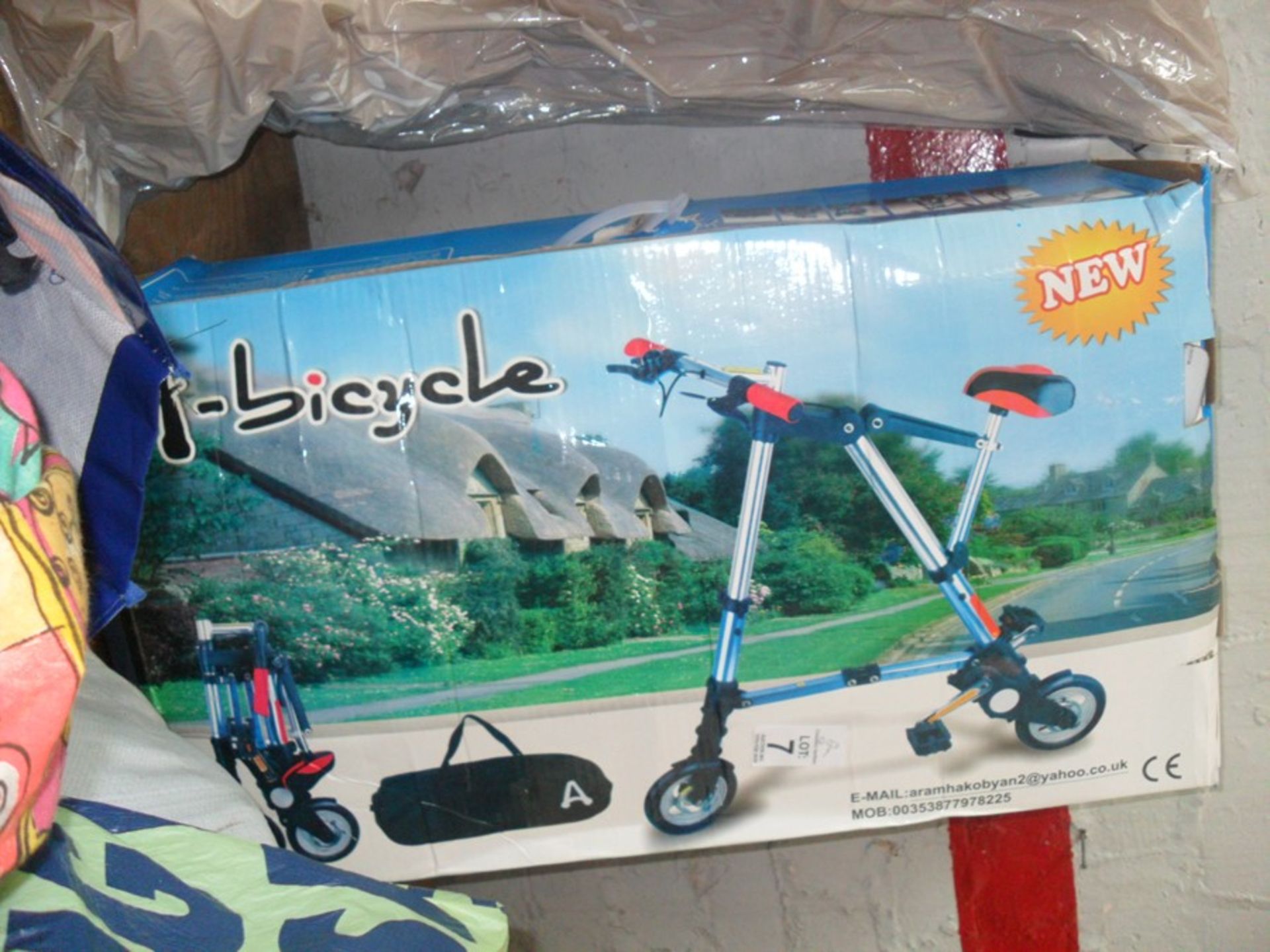 A BICYCLE BOXED EX-SHOP DISPLAY