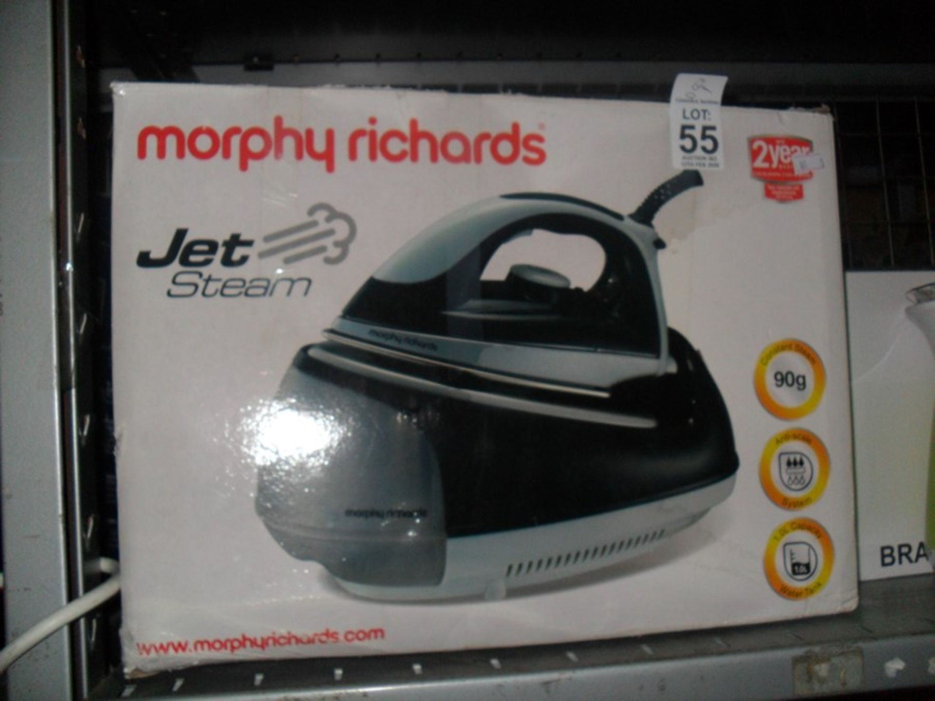 BOXED MORPHY RICHARDS STEAM IRON