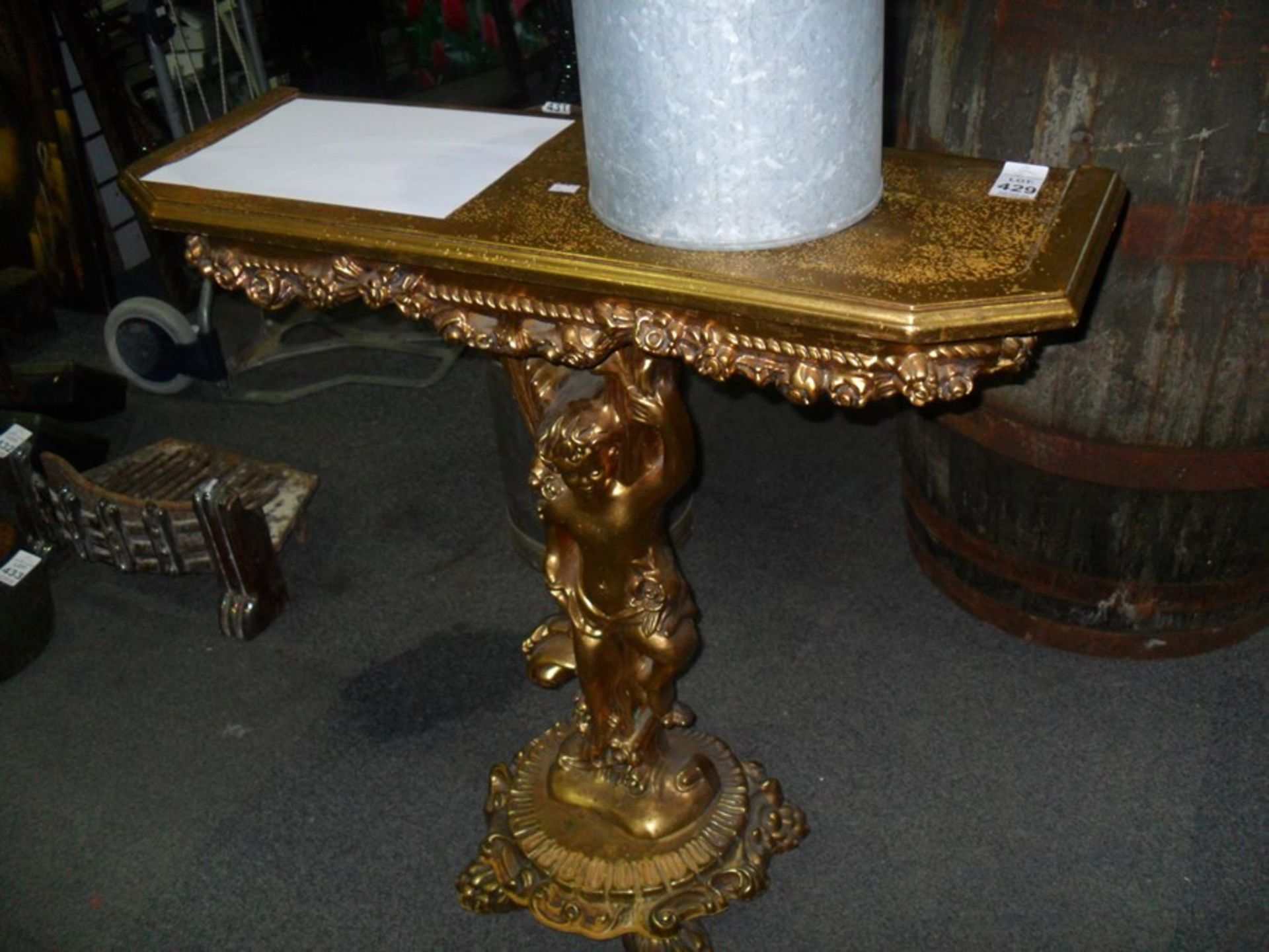 GILT HALL TABLE