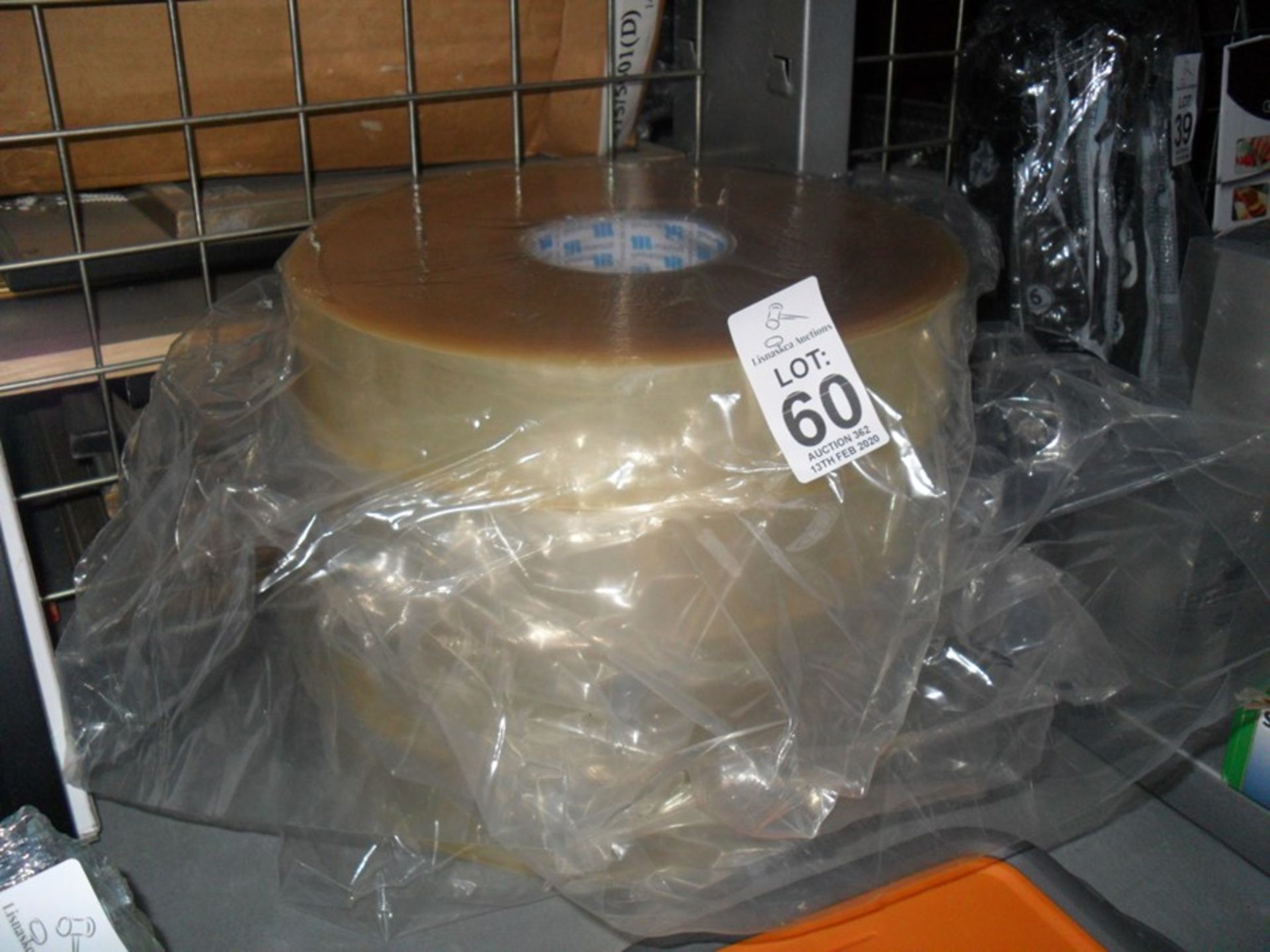 4 INDUSTRIAL SIZED ROLLS OF SELLOTAPE