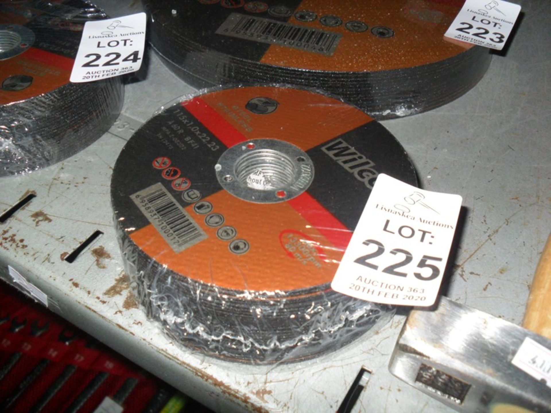 PACK OF 25 4.5" DISCS