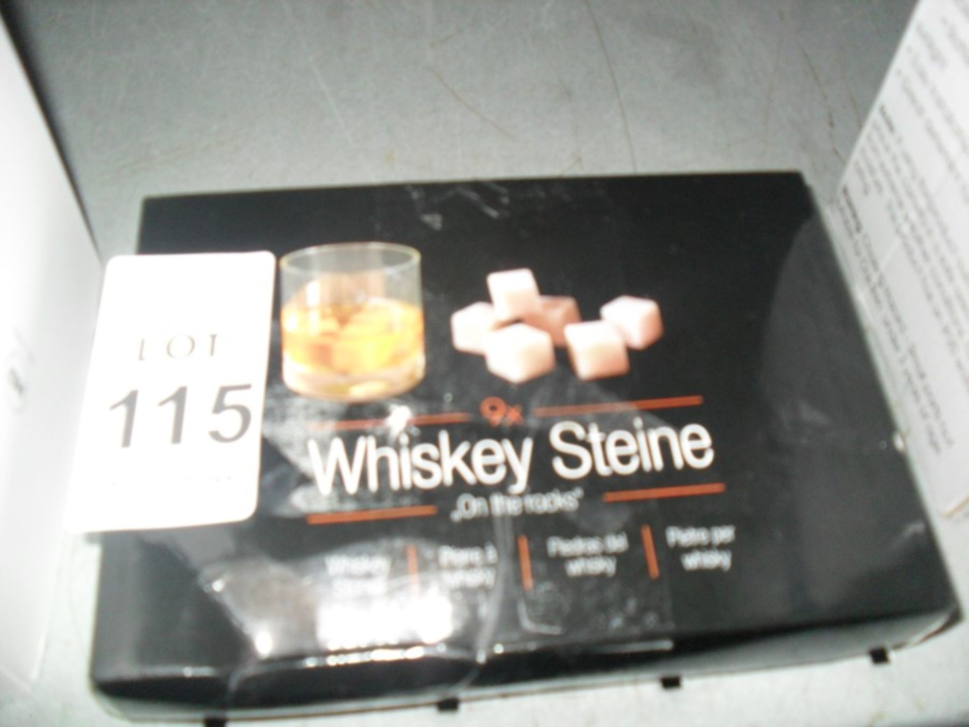 WHISKEY STEINE CUBES (EX - SHOP DISPLAY)