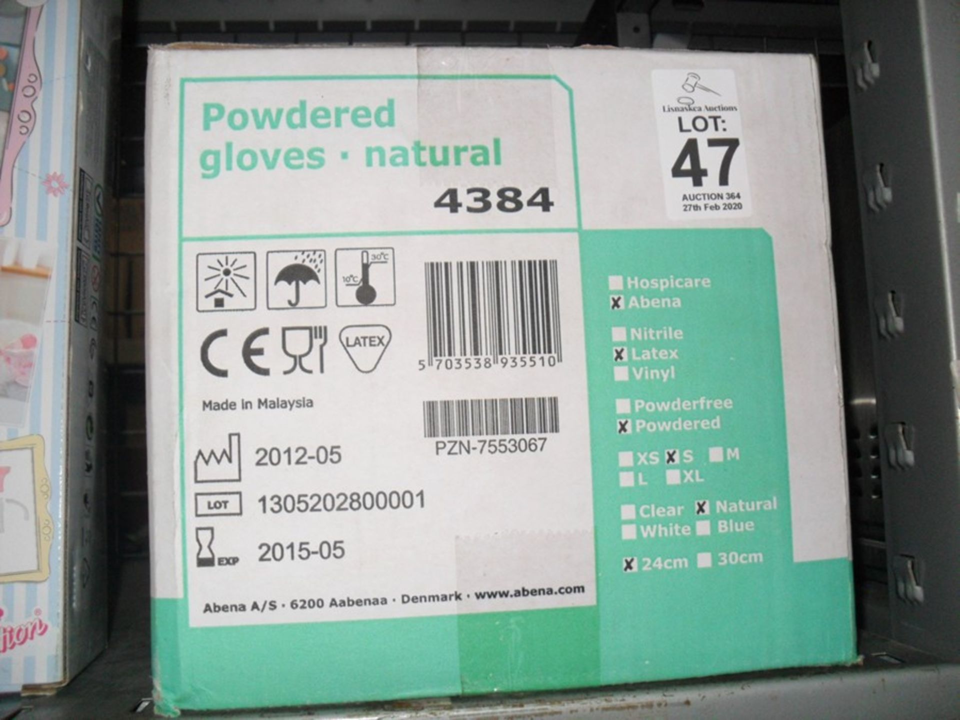 BOX OF 1000 DISPOSABLE GLOVES NEW