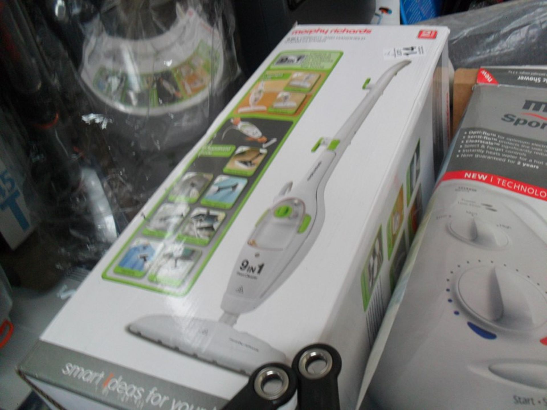 MORPHY RICHARDS STEAM CLEANER (EX - SHOP DISPLAY)