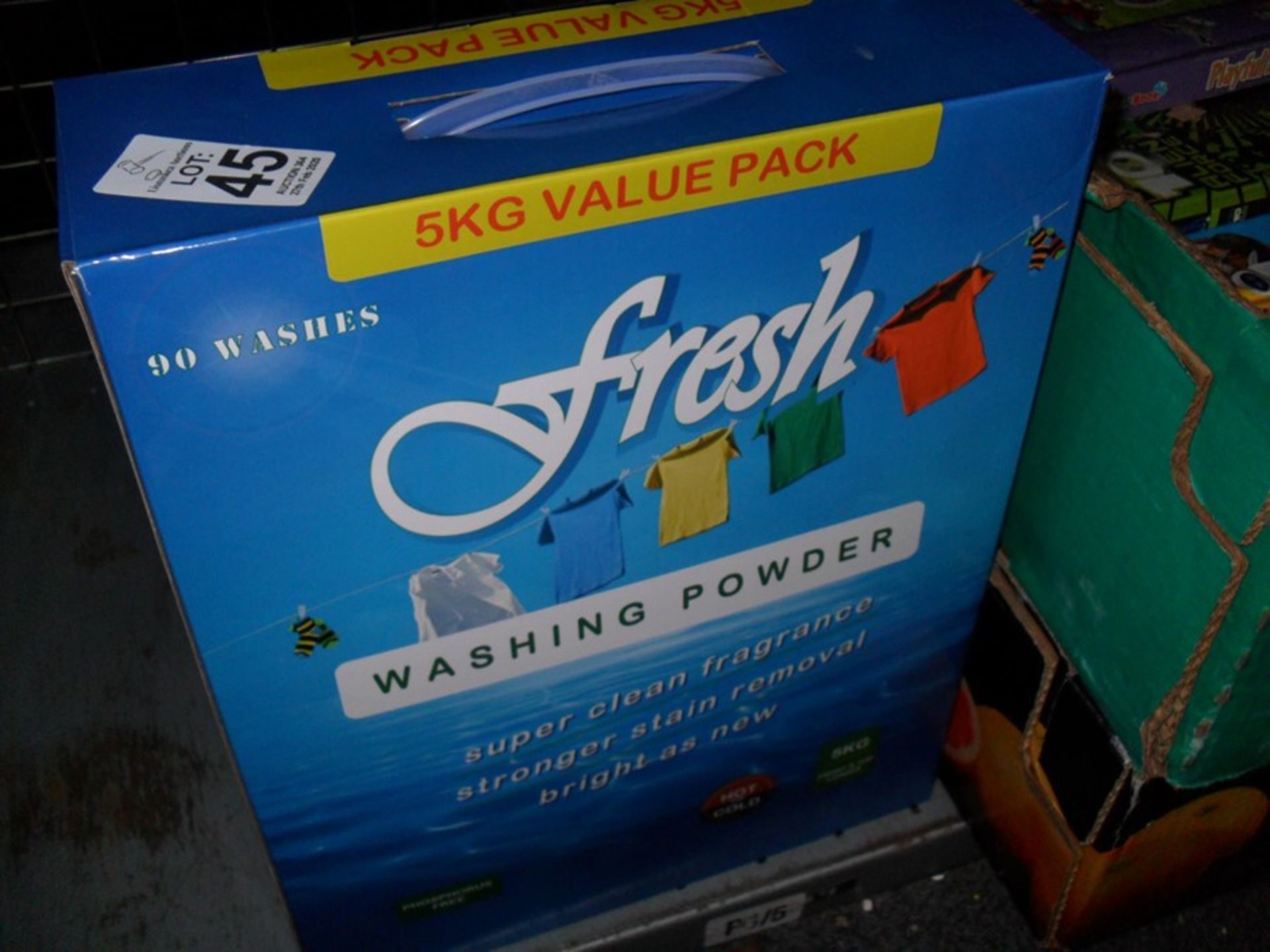 5KG BOX OF WASHING POWDER