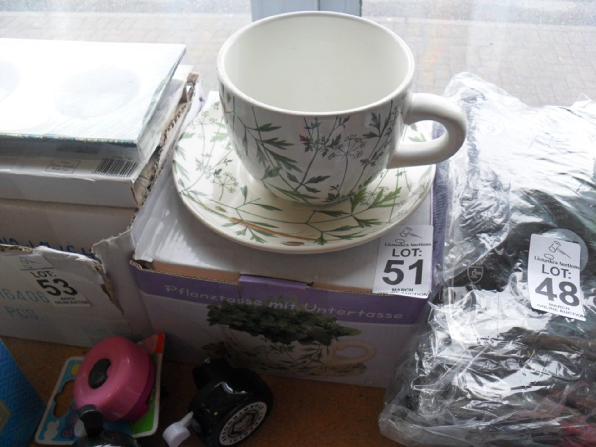 MUG AND SAUCER PLANTER