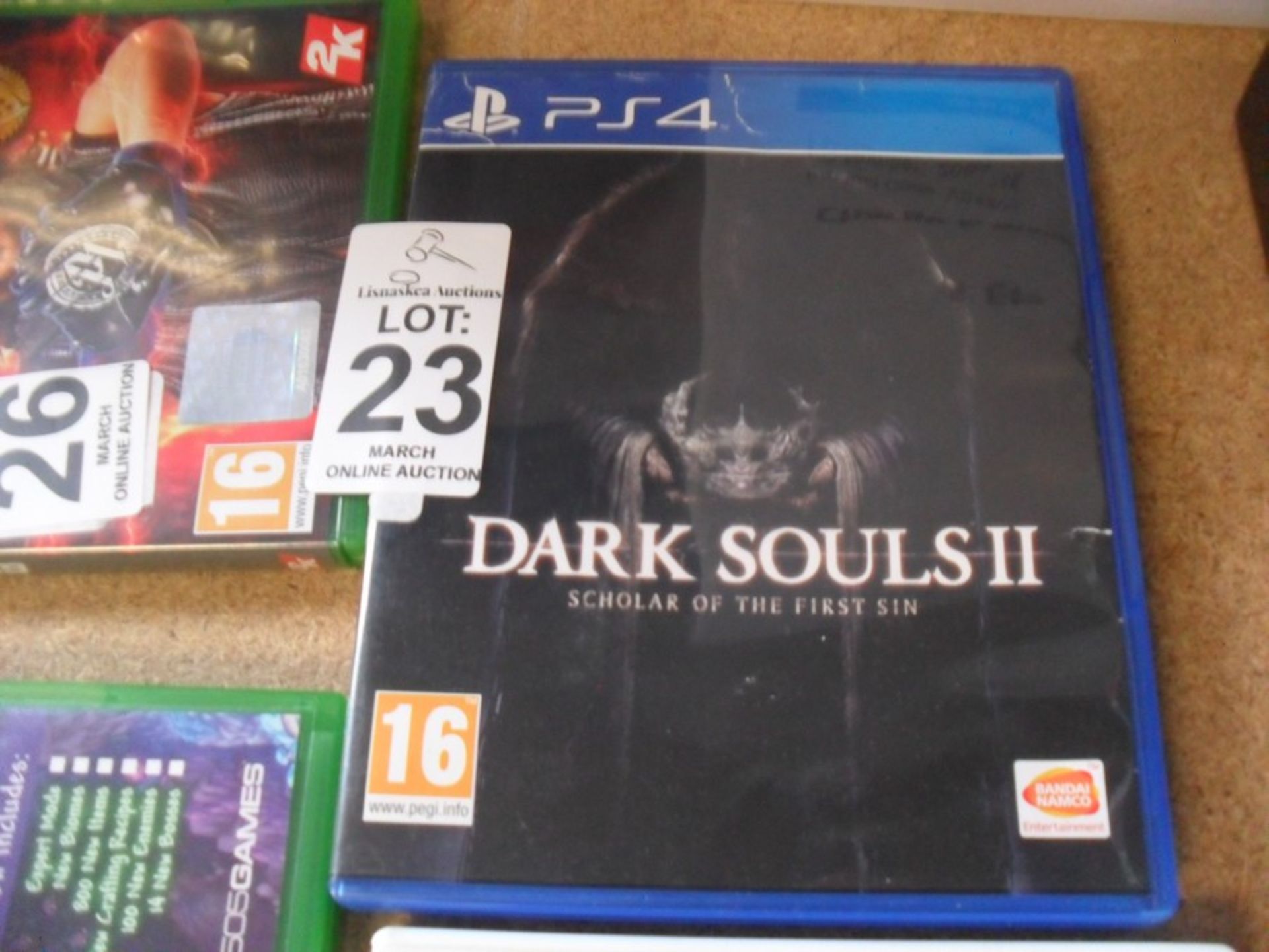 PLAYSTATION 4 DARK SOULS 2 GAME