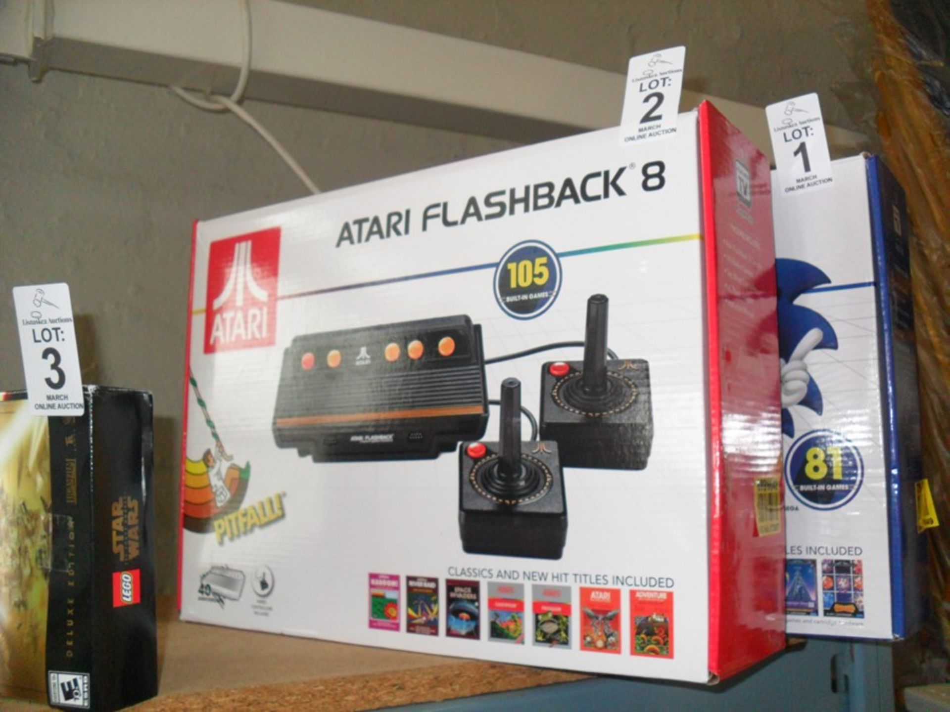 ATARI FLASHBACK 8 CLASSIC GAMES CONSOLE