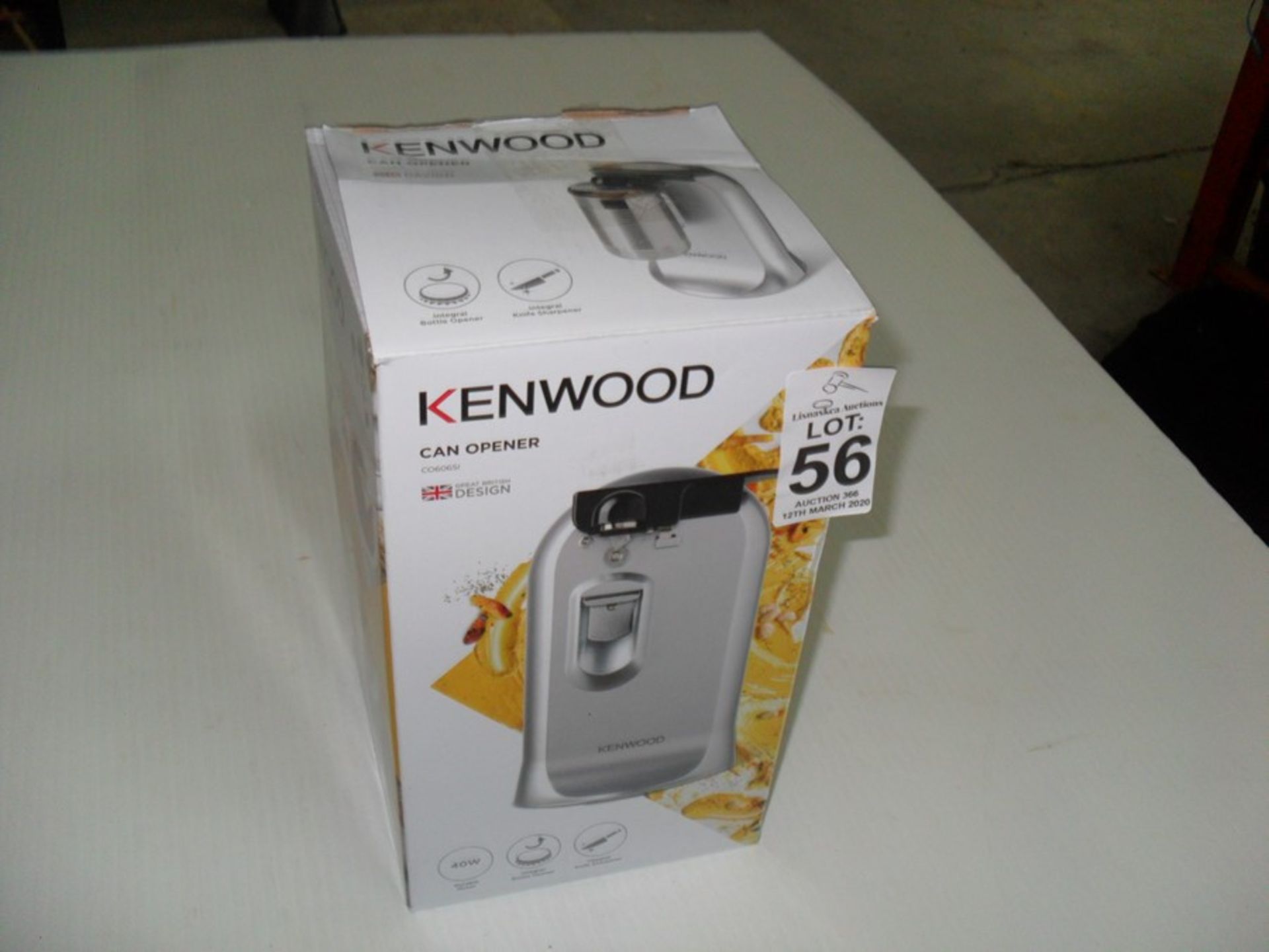 KENWOOD ELECTRIC CAN OPENER (SHOP CLEARANCE)