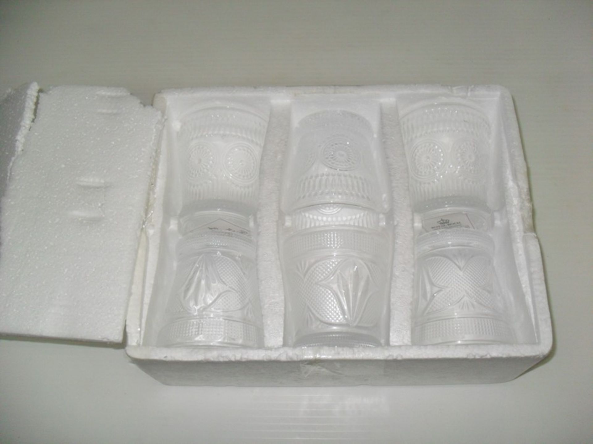 SET OF 6 ROYAL BOCH DRINKING GLASSES (SHOP CLEARANCE)