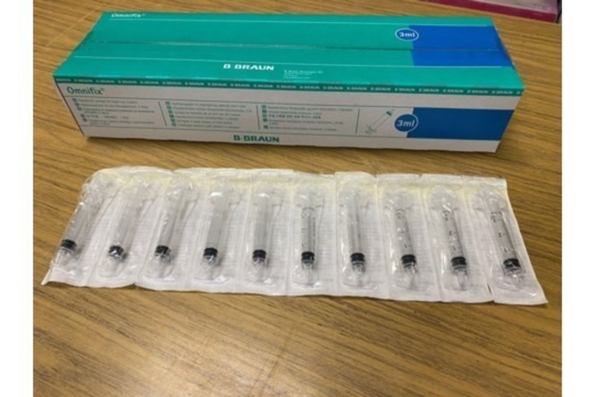 100 X 3ML OMNIFIX SYRINGES (FULL BOX SEALED)