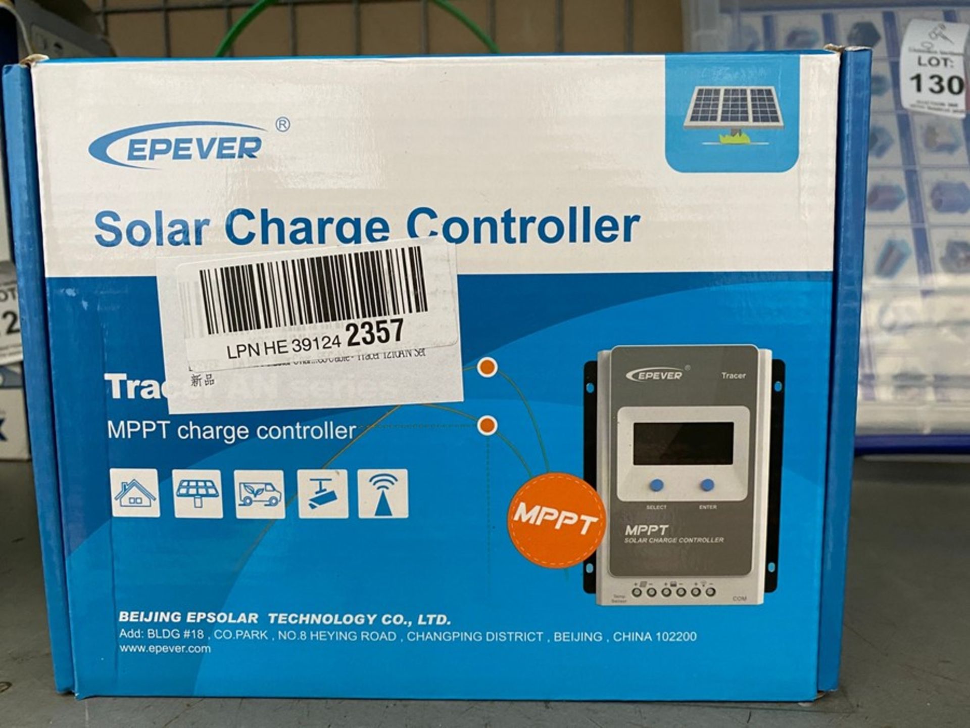 EPEVER TRACER AN SERIES SOLAR CHARGE CONTROLLER (EX-SHOP DISPLAY)