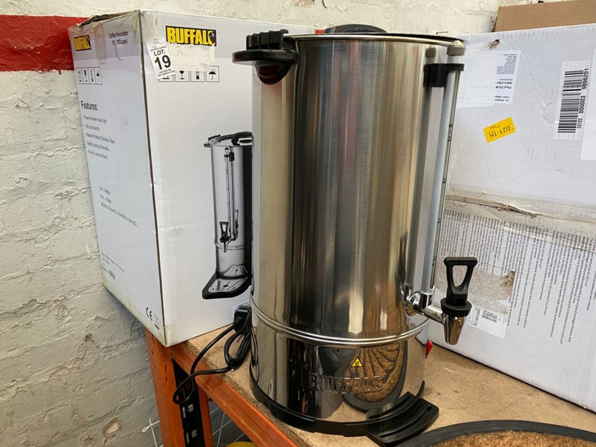 BUFFALO 15L HOT WATER BOILER (EX-SHOP DISPLAY)