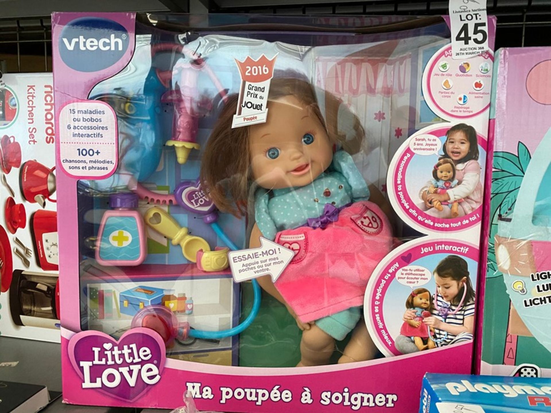 VTECH LITTLE LOVE DOLL (EX-SHOP DISPLAY)