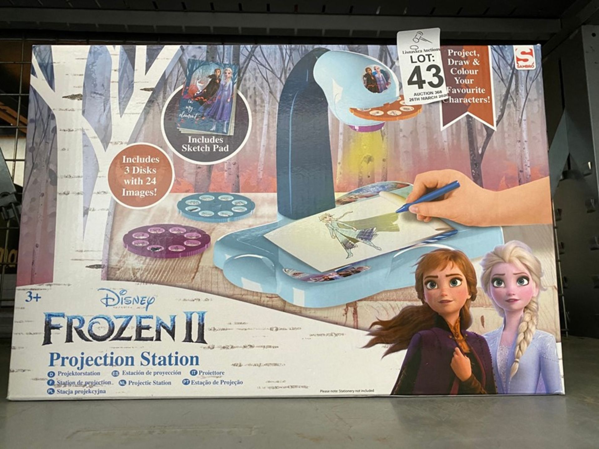 DISNEY FROZEN II PROJECTION STATION (EX-SHOP DISPLAY)