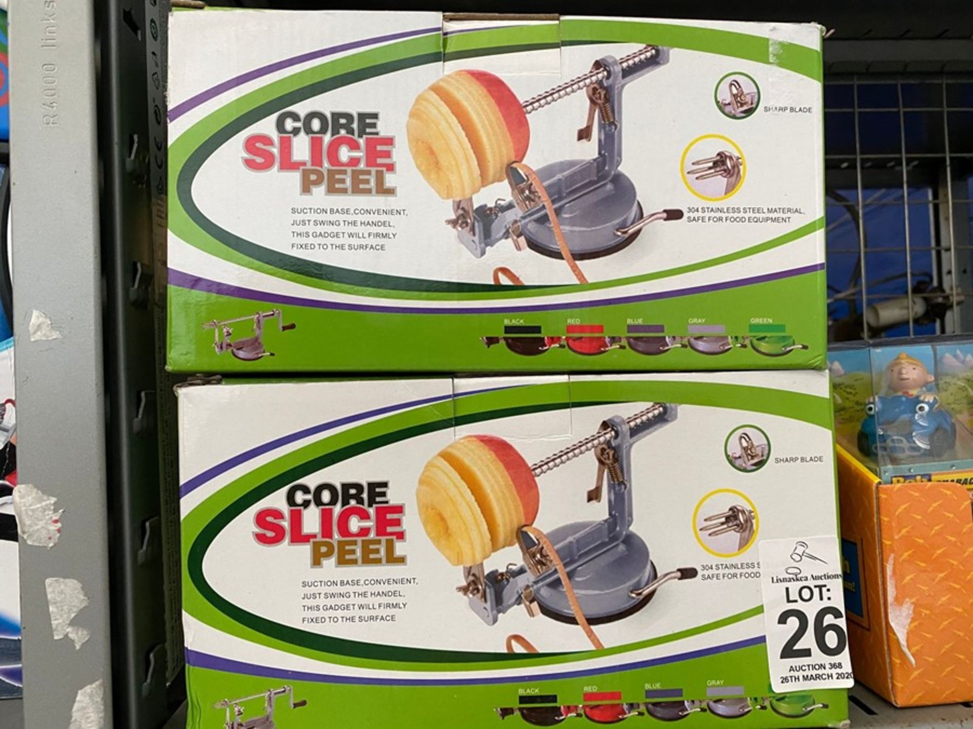 2X CORE SLICE PEEL COUNTER-TOP PEELER