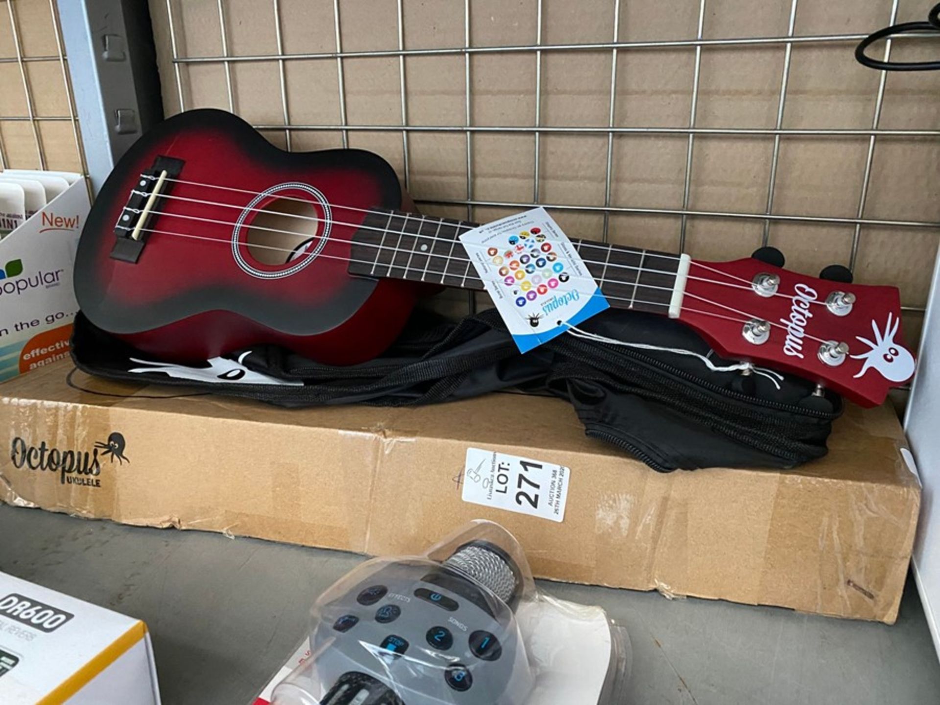 OCTOPUS UKULELE (EX-SHOP DISPLAY)