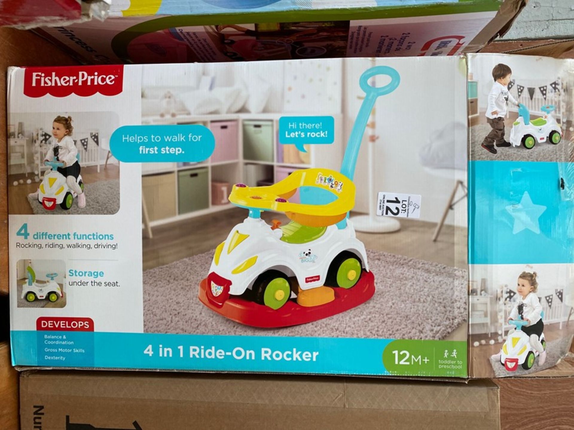 FISHER-PRICE 4-IN-1 RIDE ON ROCKER