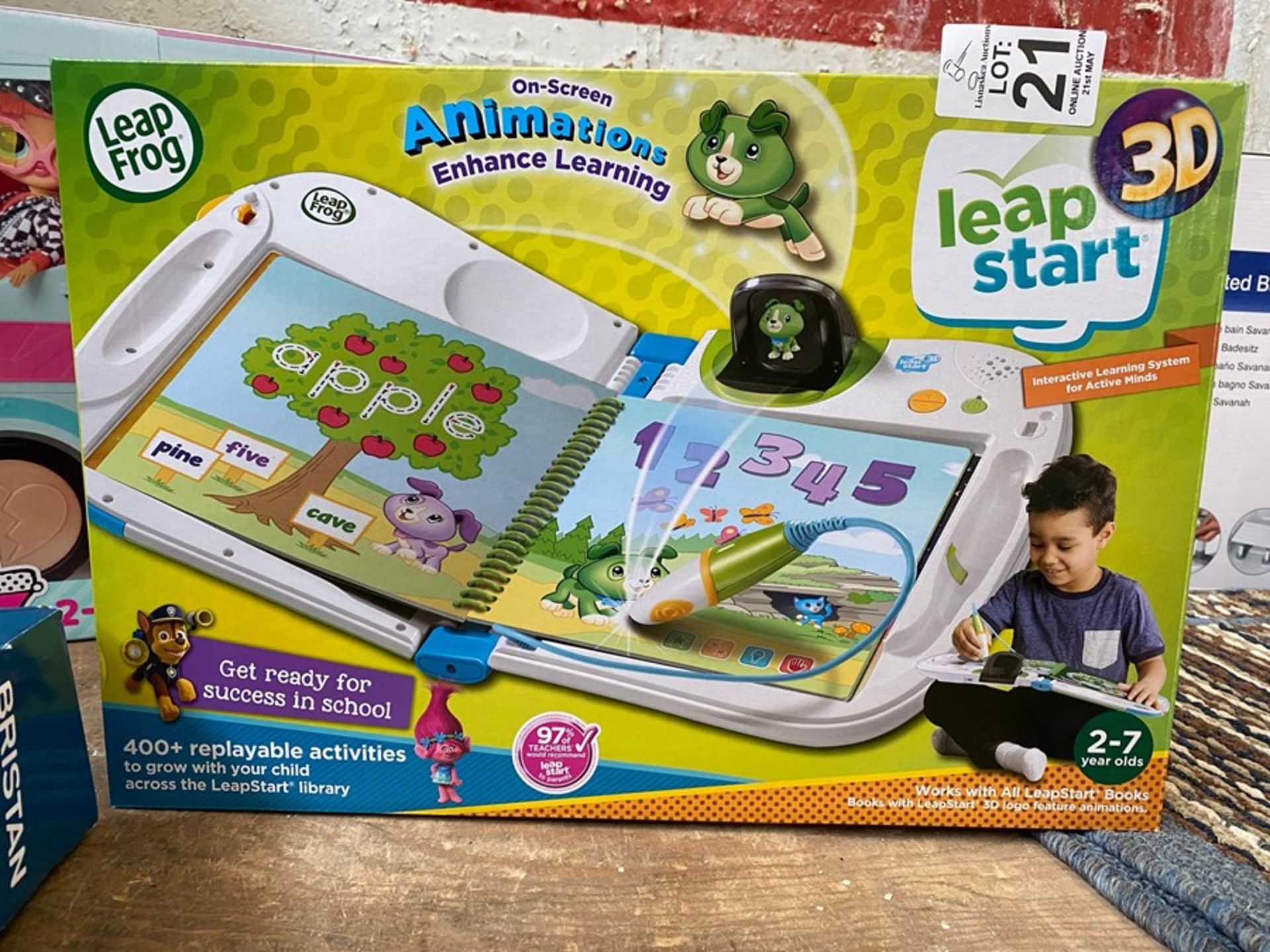 LEAP FROG LEAP START 3D INTERACTIVE BOOK