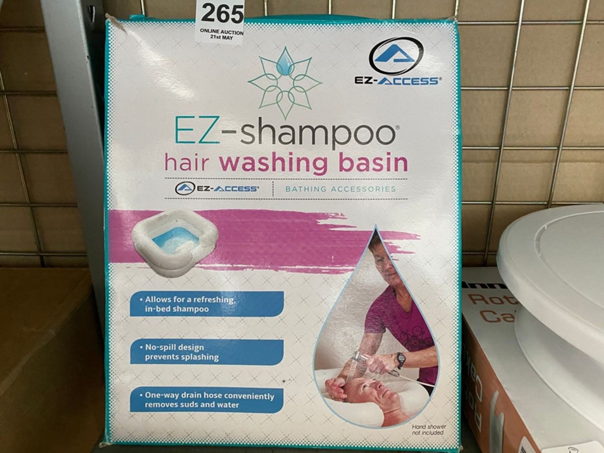 EZ SHAMPOO HAIR WASHING BASIN