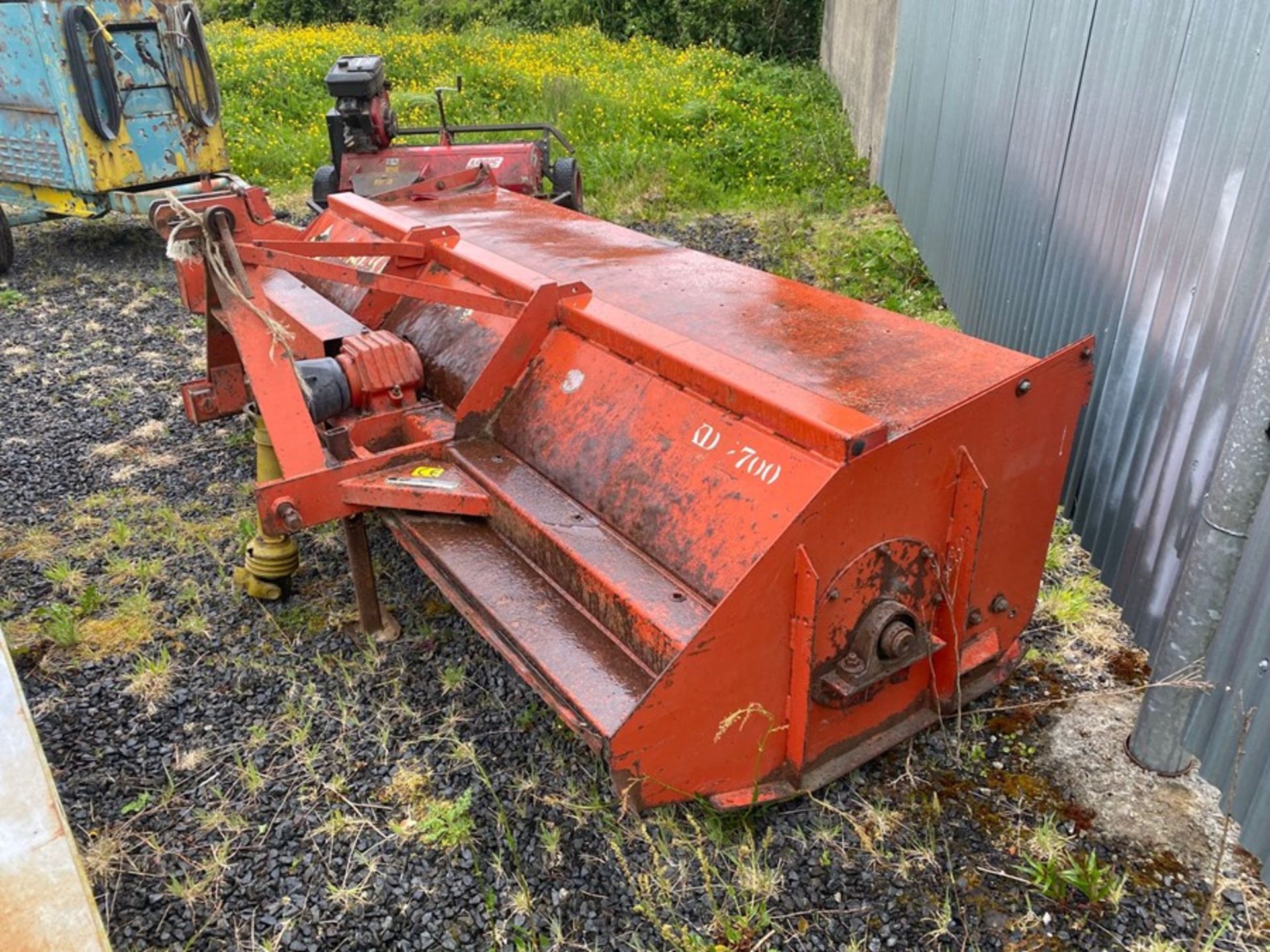 1995 KVERNELAND PTO DRIVEN TRACTOR FRAIL MOWER (WORKING) - Image 4 of 4