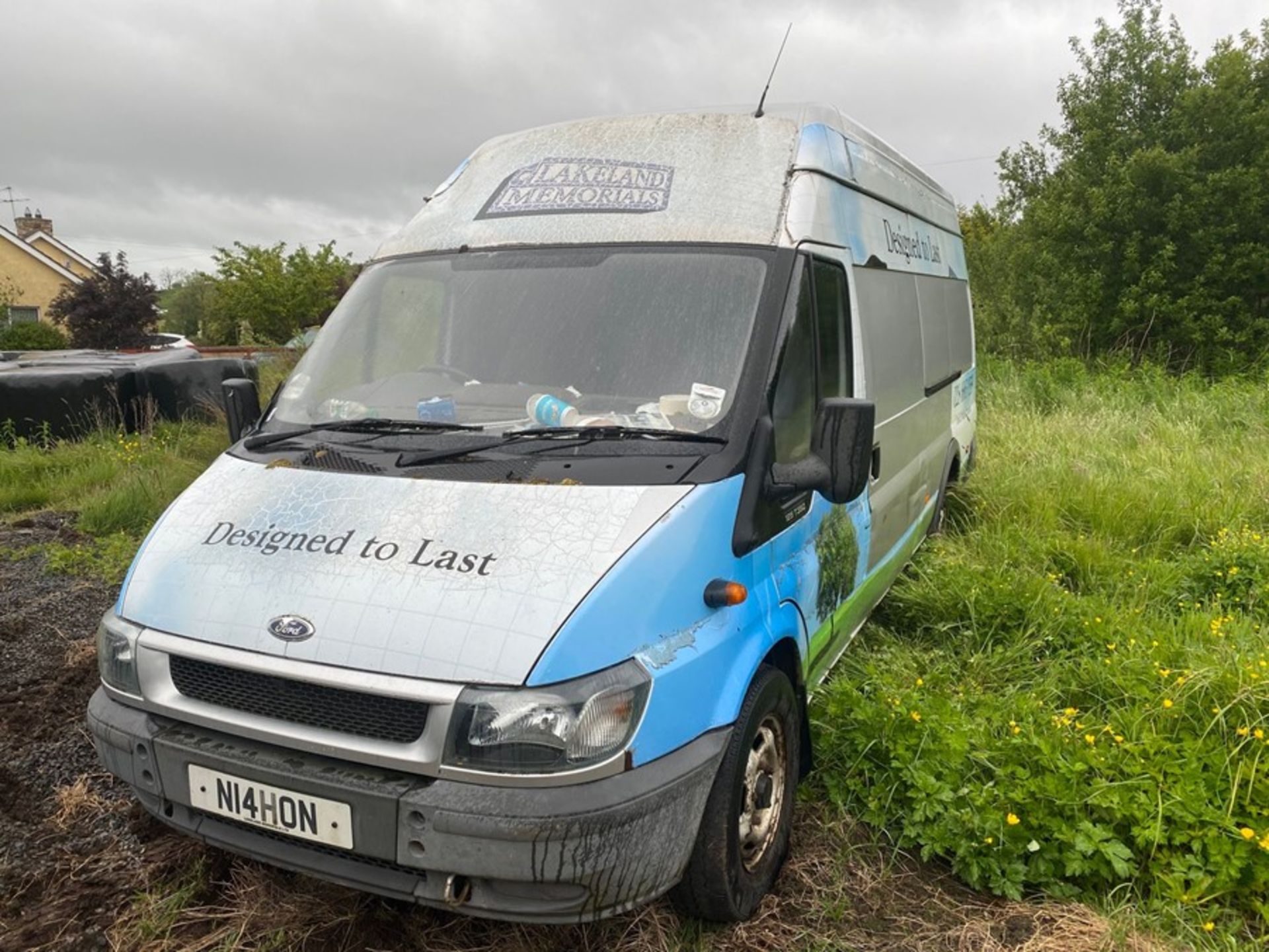 FORD TRANSIT 125 T350 JUMBO VAN - SILVER (SAS)