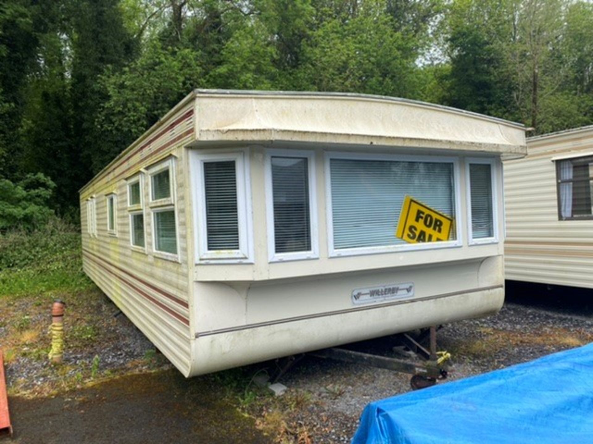 WILLERBY LEVEN STATIC CARAVAN (32FT X 12FT) VIEWING FRIDAY 12-5PM