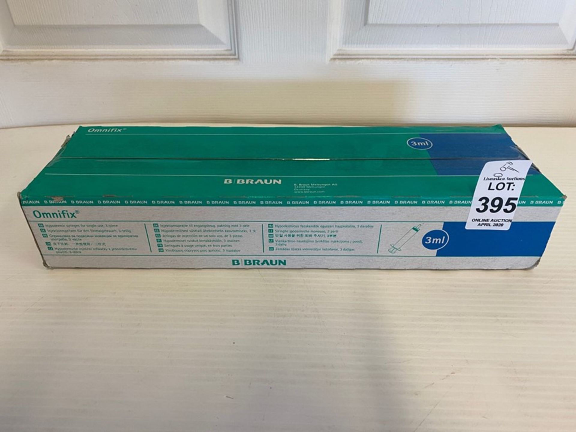 200X B BRAUN OMNIFIX 3ML SYRINGES