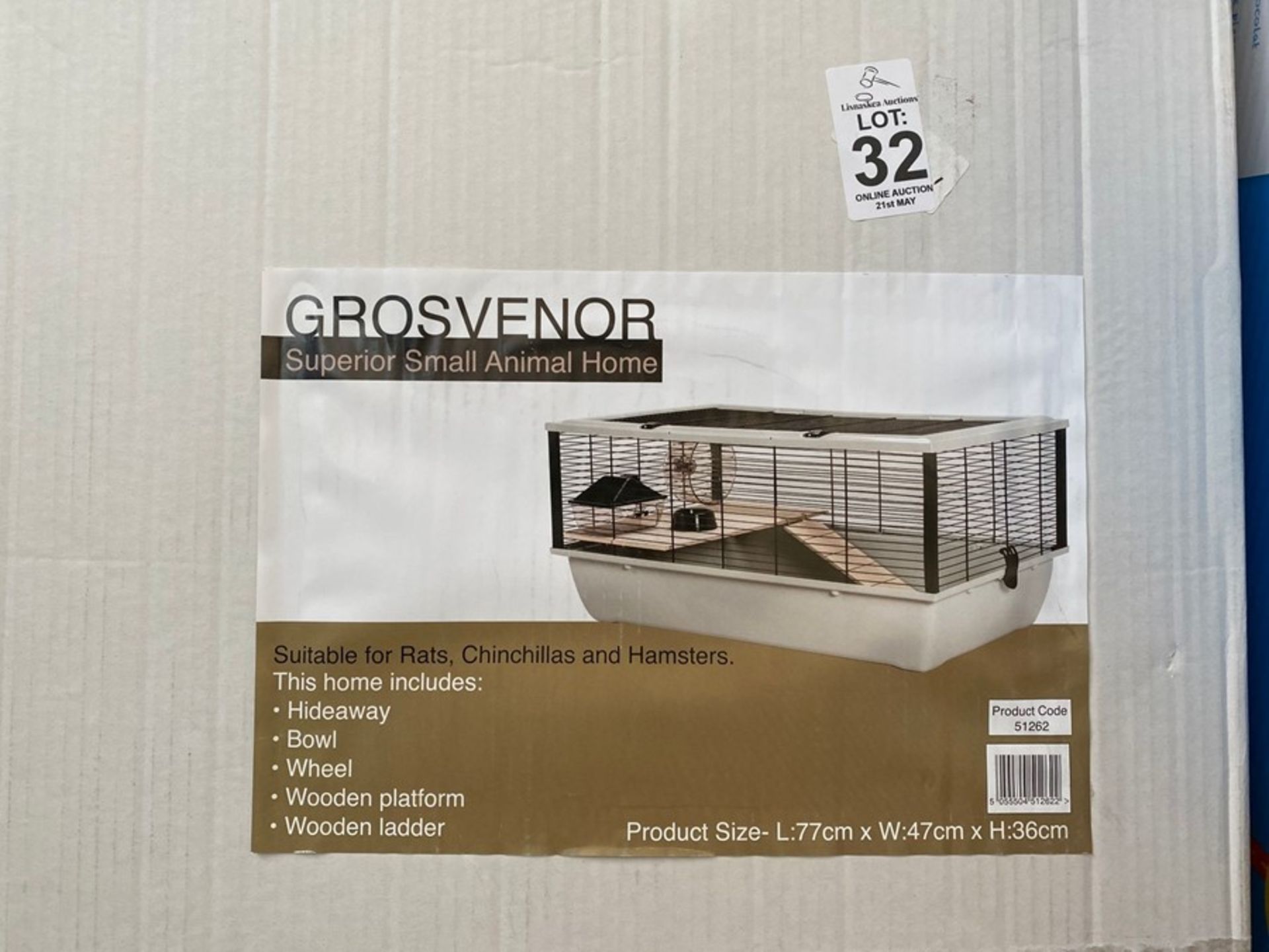 GROSVENOR SUPERIOR SMALL ANIMAL HOME