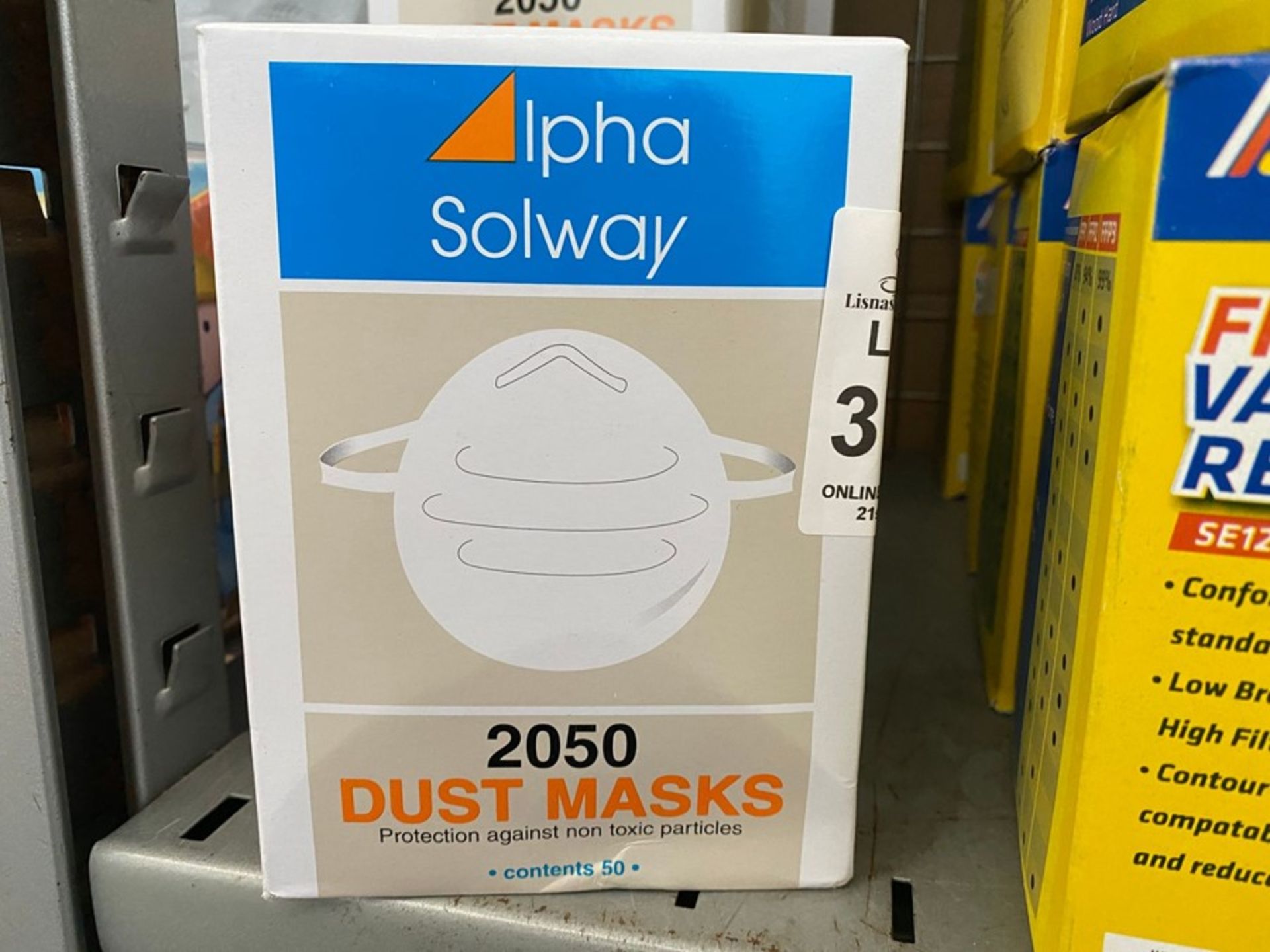 50X ALPHA SOLWAY 2050 DUST MASKS