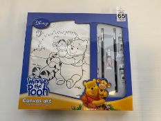 DISNEY WINNIE THE POOH CANVAS ART SET