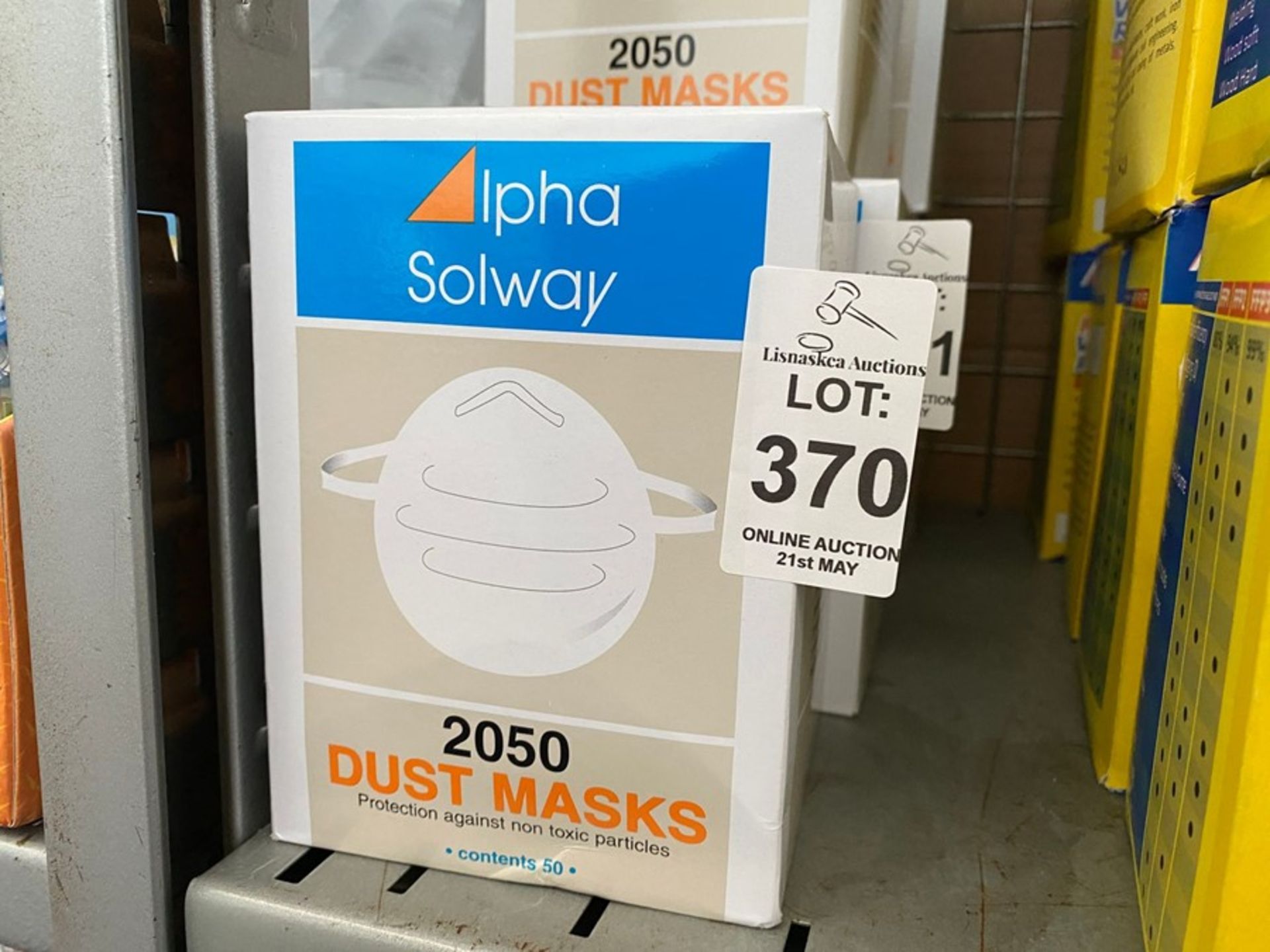 50X ALPHA SOLWAY 2050 DUST MASKS