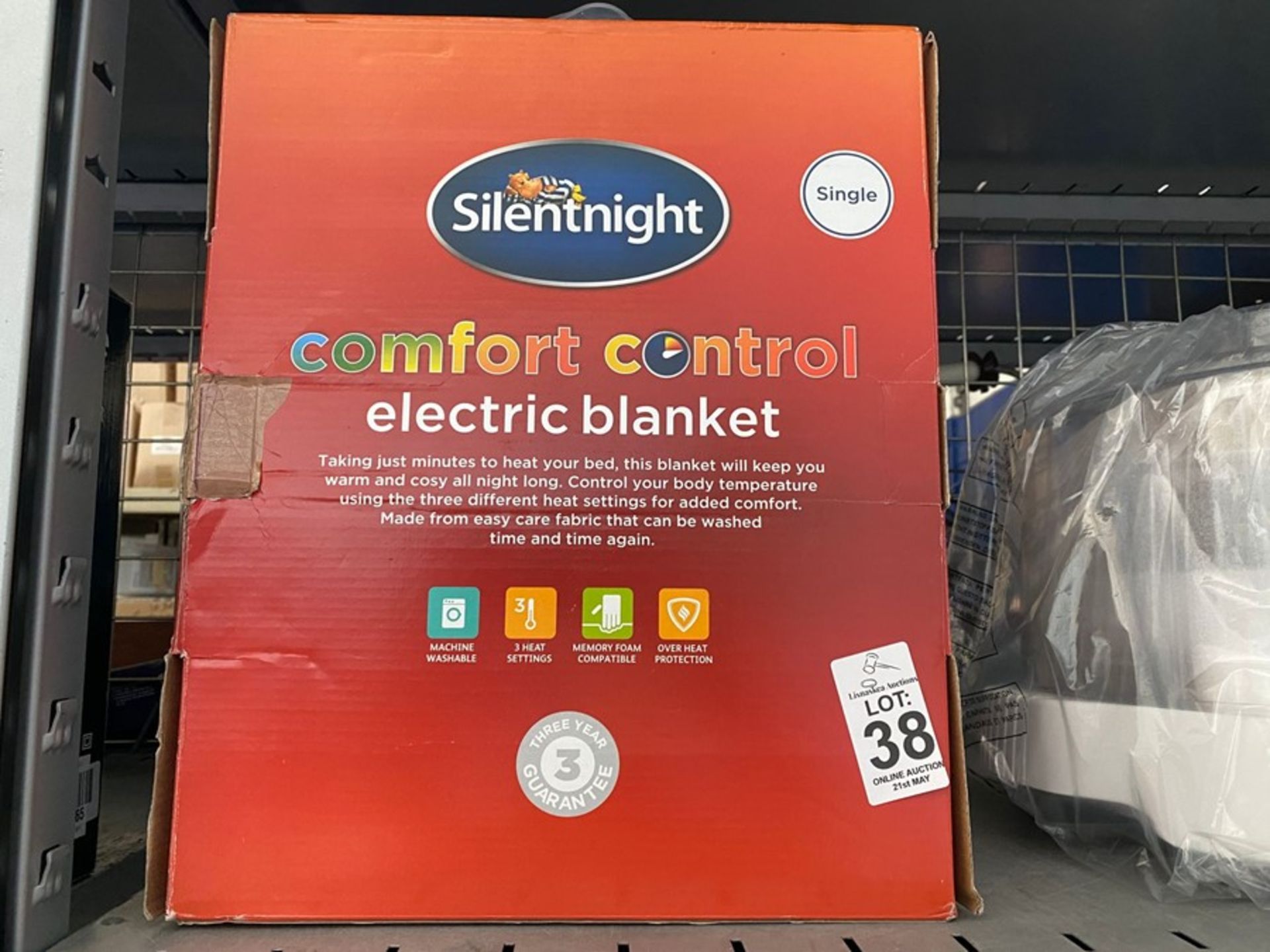 SILENTNIGHT COMFORT CONTROL ELECTRIC BLANKET