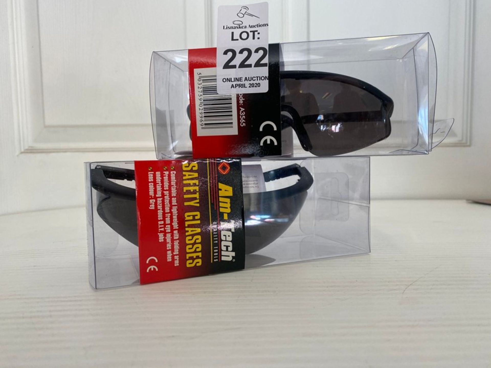 2X AM TEC SAFETY GLASSES