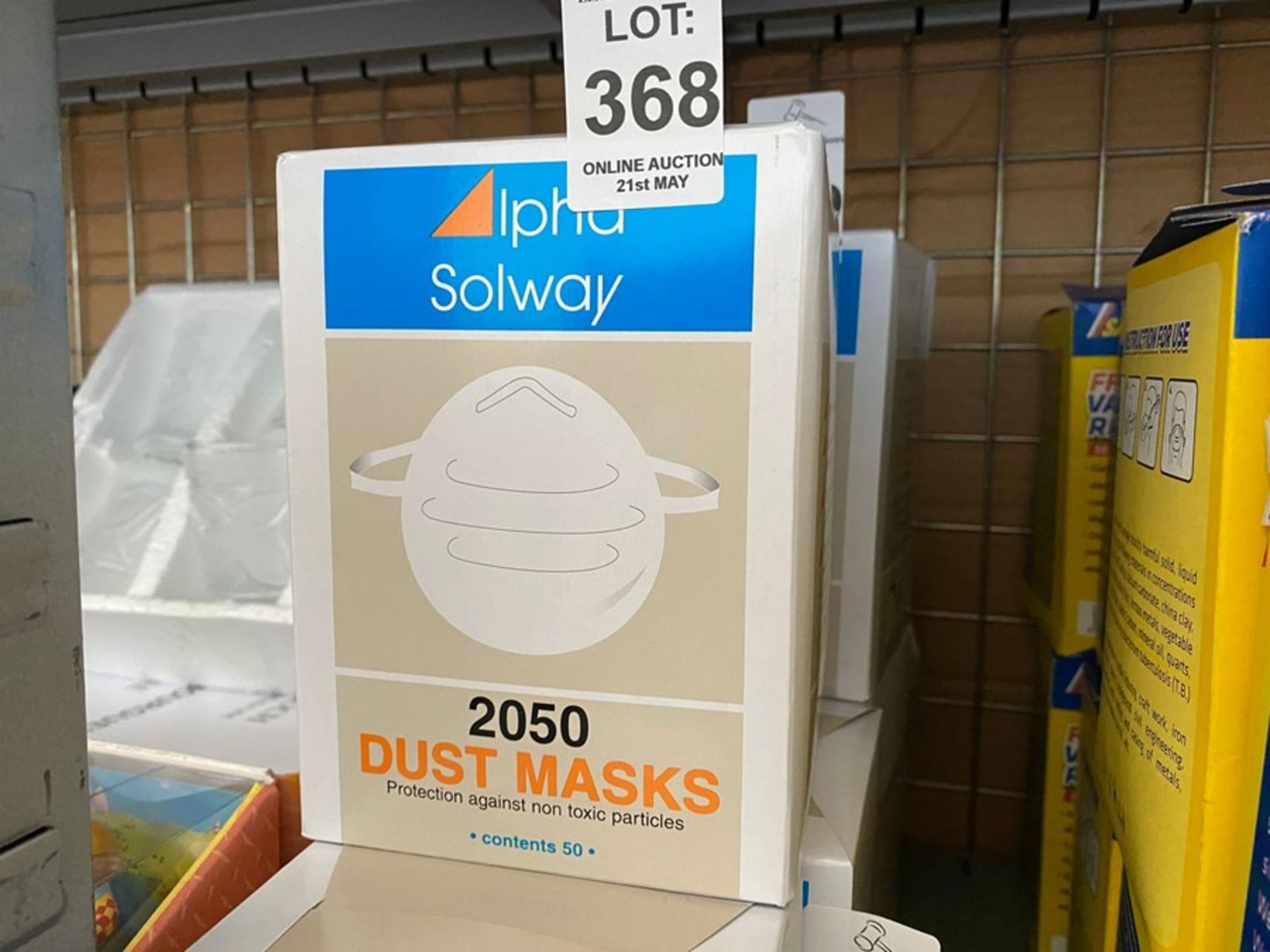 50X ALPHA SOLWAY 2050 DUST MASKS