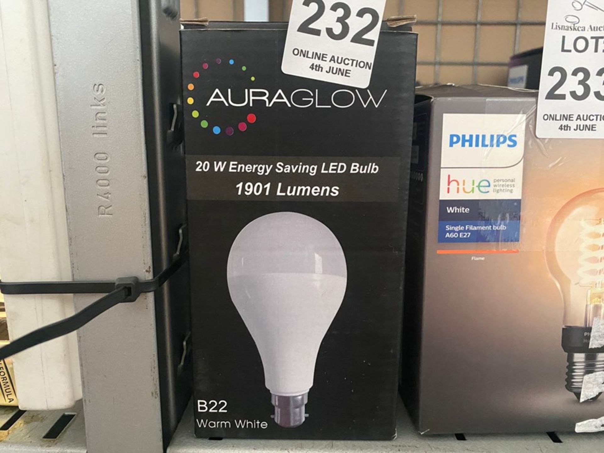 AURAGLOW 20W ENERGY SAVING LED BULB