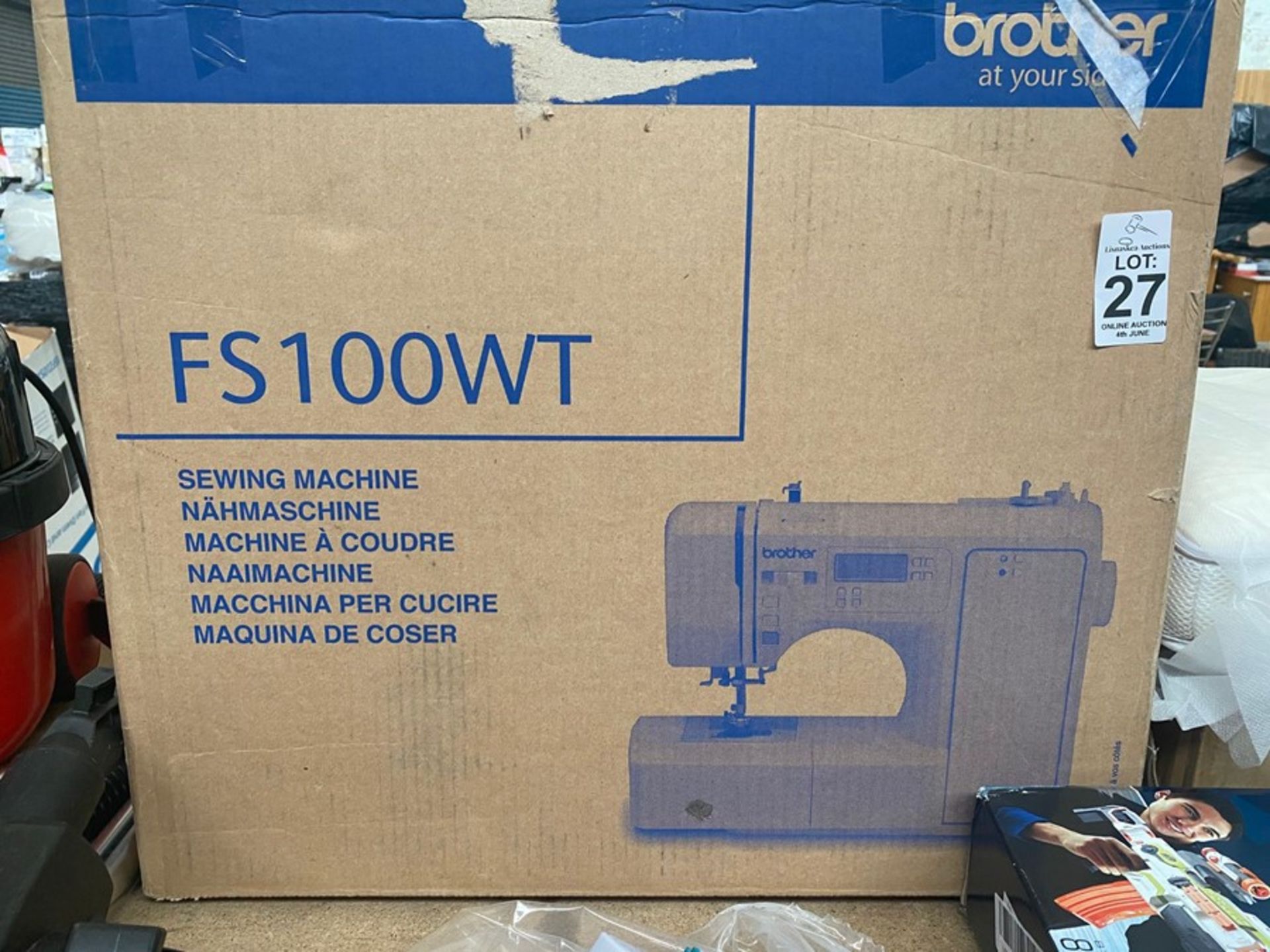 BROTHER FS100WT SEWING MACHINE