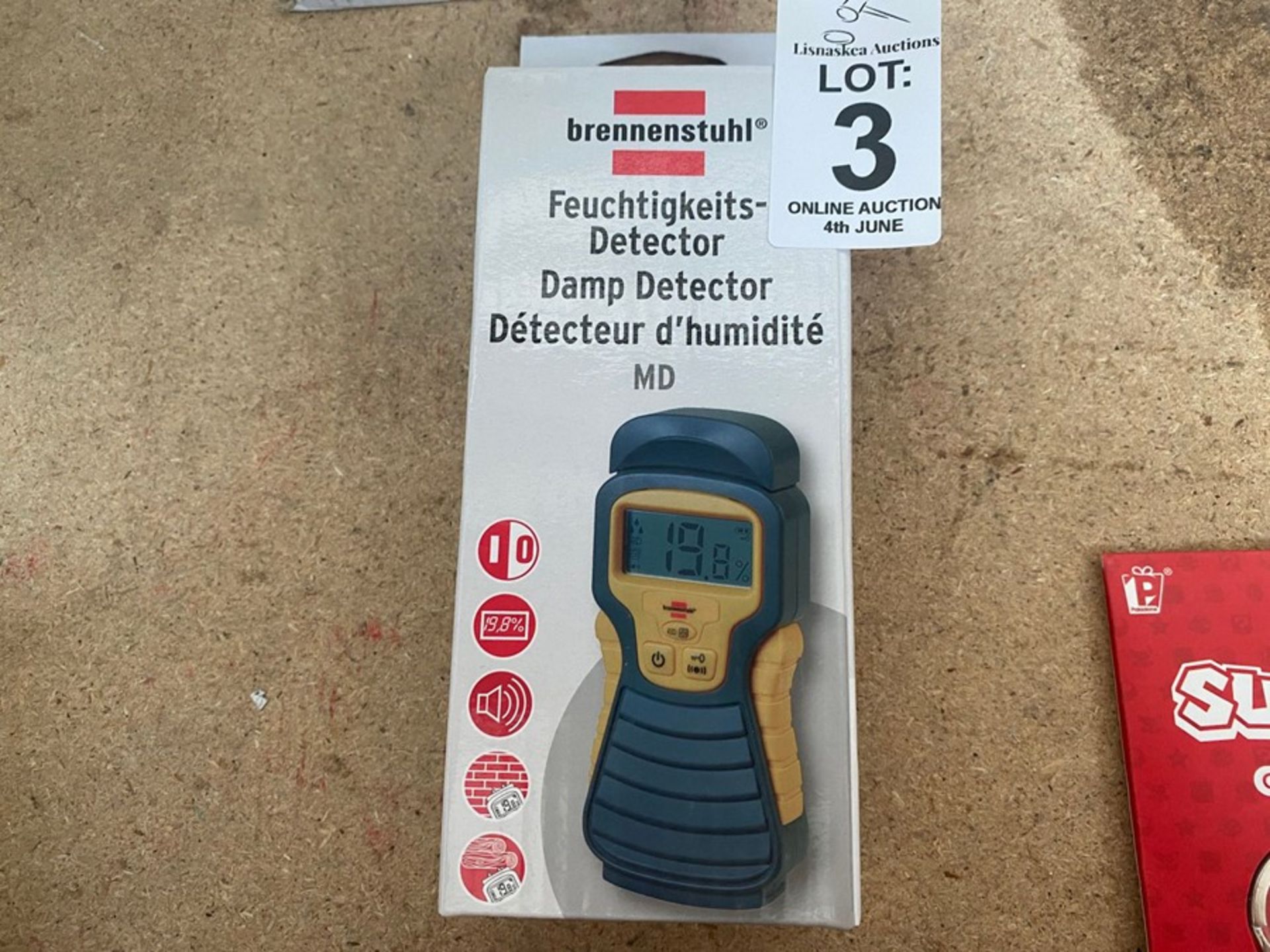 BRENNENSTUHL DAMP DETECTOR