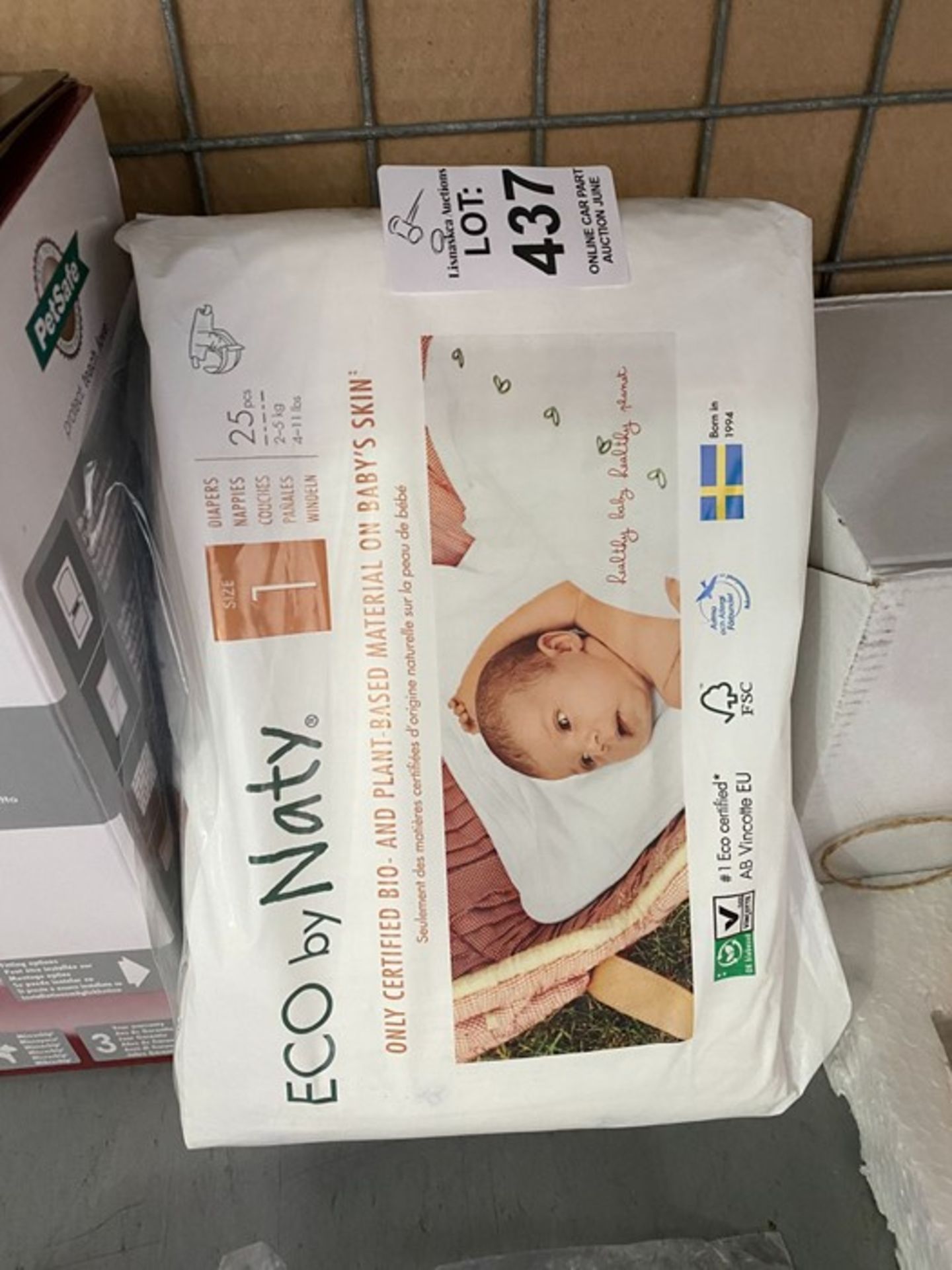 ECO BY NATY NAPPIES (25X SIZE 1)