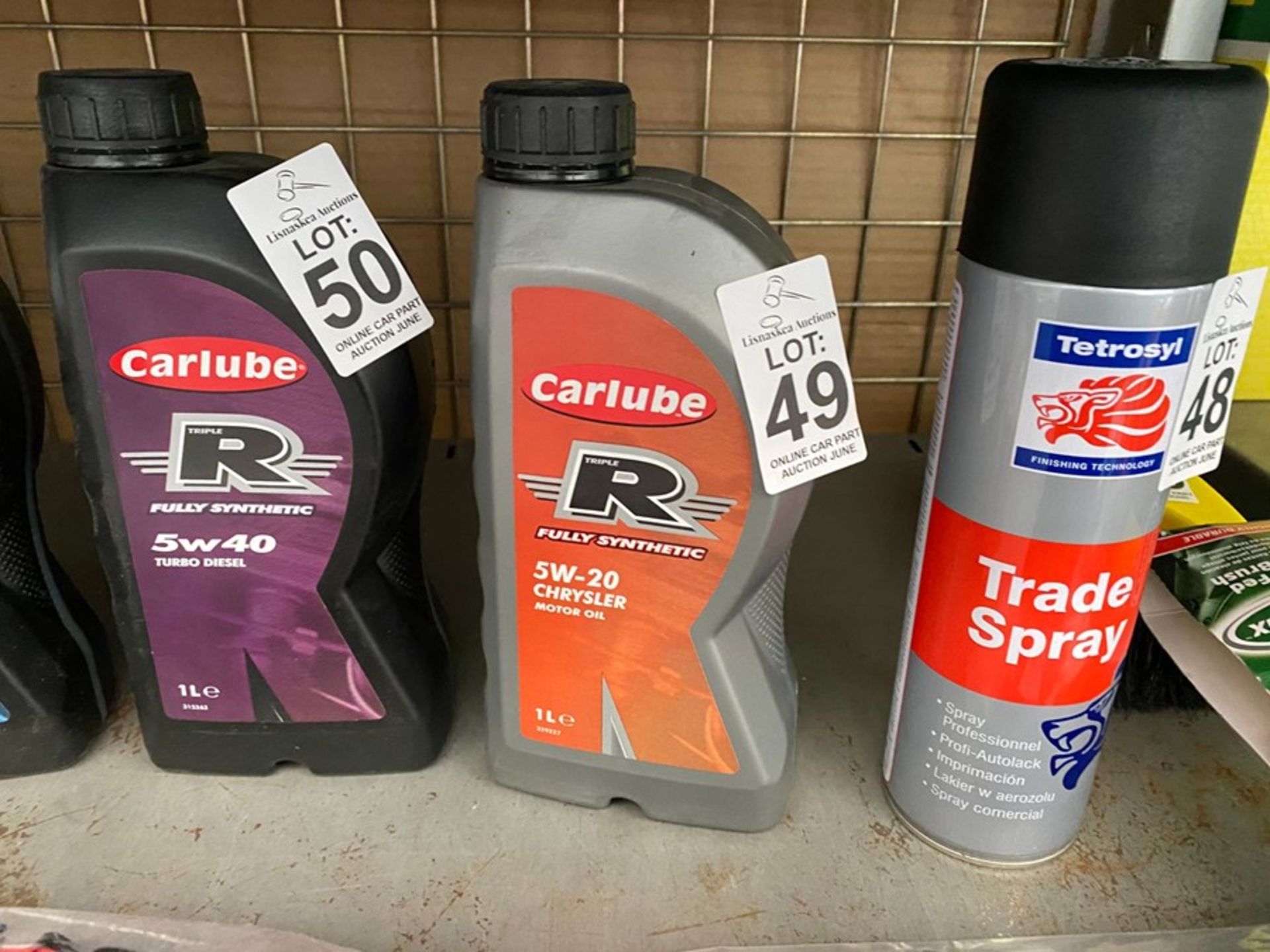 CARLUBE TRIPLE R FULLY SYNTHETIC OIL (1L - 5W-20 CHRYSLER) (NEW)