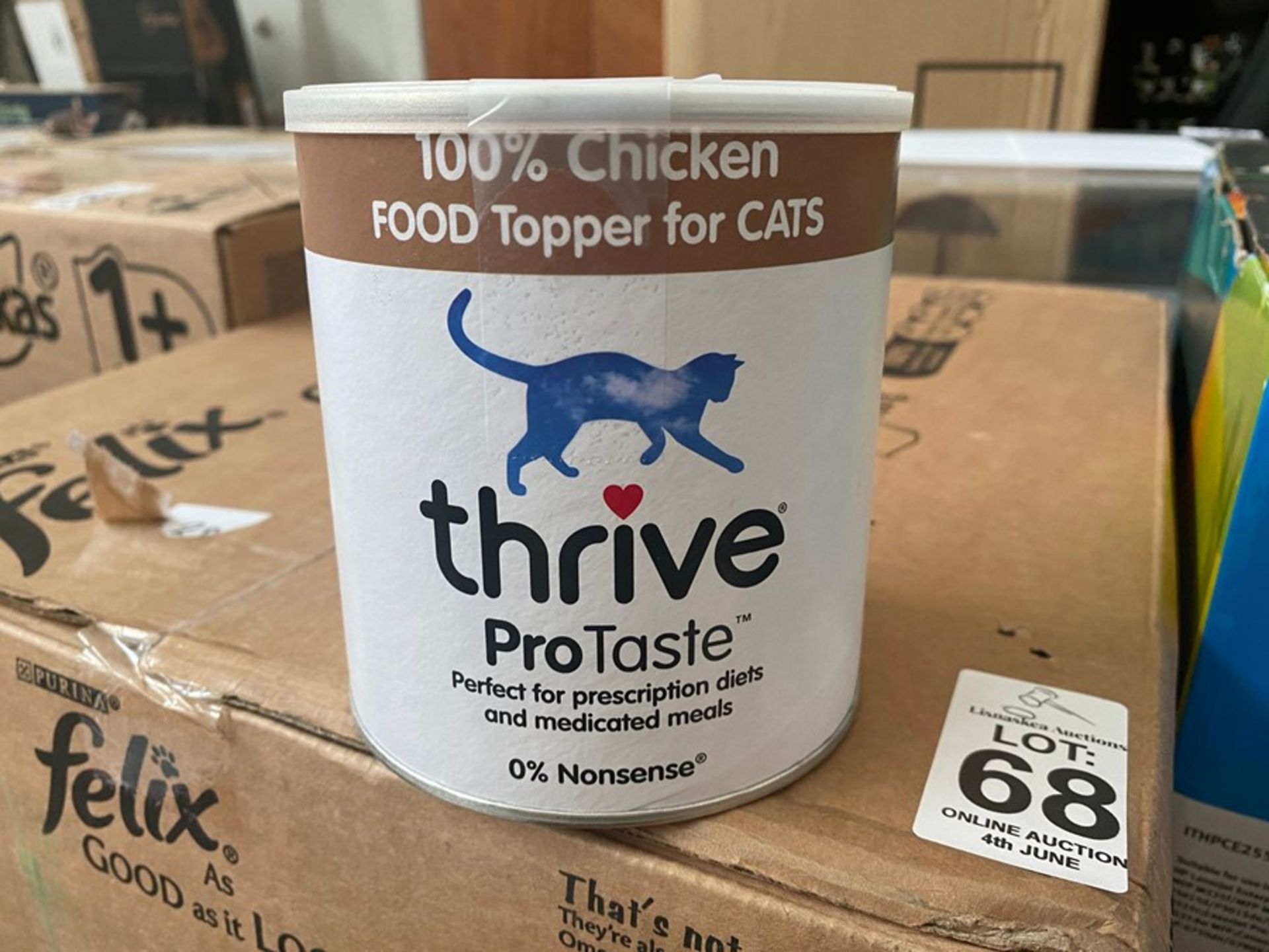 TUB OF THRIVE PROTASTE CAT FOOD