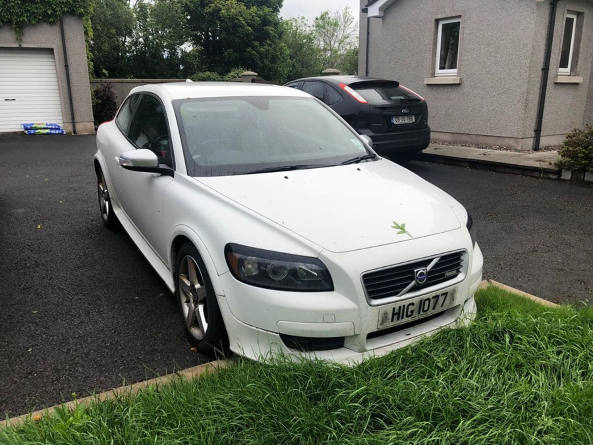 2008 VOLVO C30 2.0D R-DESIGN WITH KEY AND TAXBOOK CAR NONE STARTER (LAST MOT DECEMBER 2019) (SOLD AS