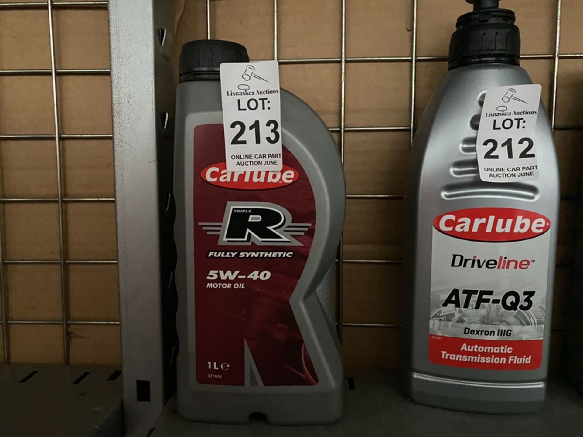 CARLUBE TRIPLE R FULLY SYNTHETIC 5W-40 MOTOR OIL (NEW)