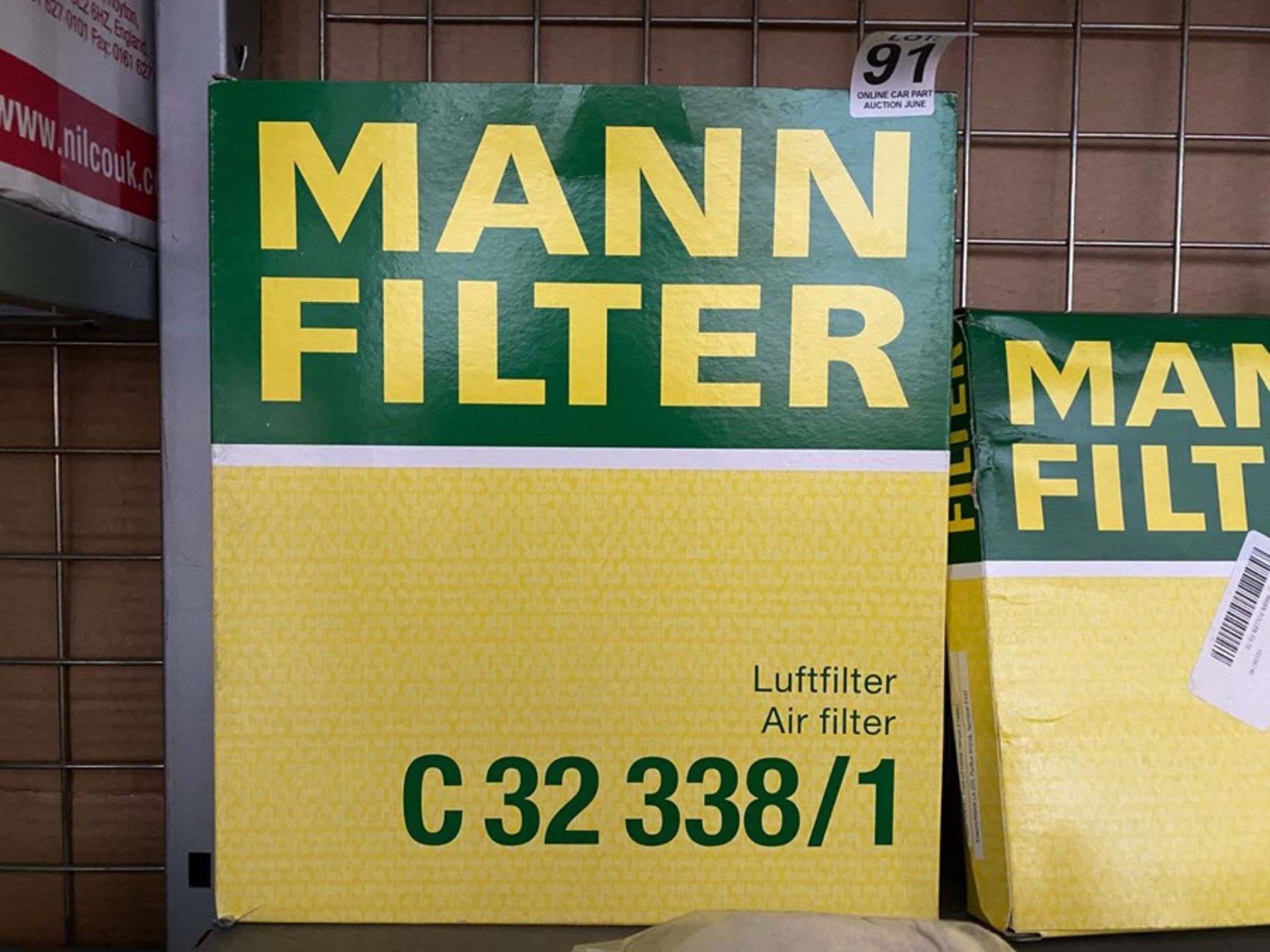 MANN FILTER C32338/1 CAR AIR FILTER (NEW)