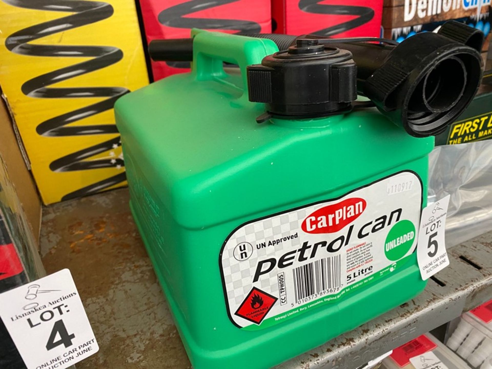 CARPLAN 5L PETROL CAN (NEW)